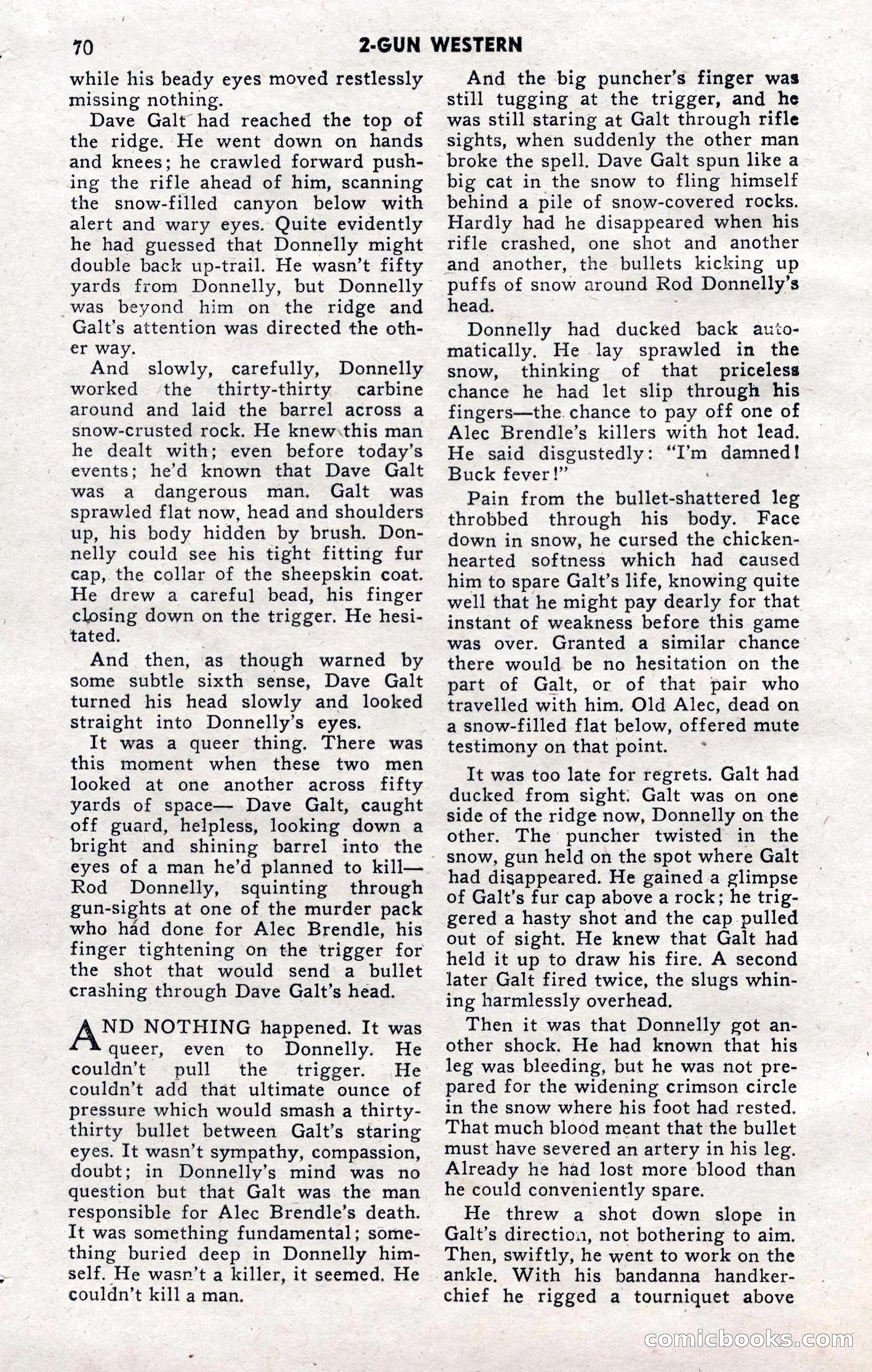 2-Gun Western, November 1955 — page 69 of 99