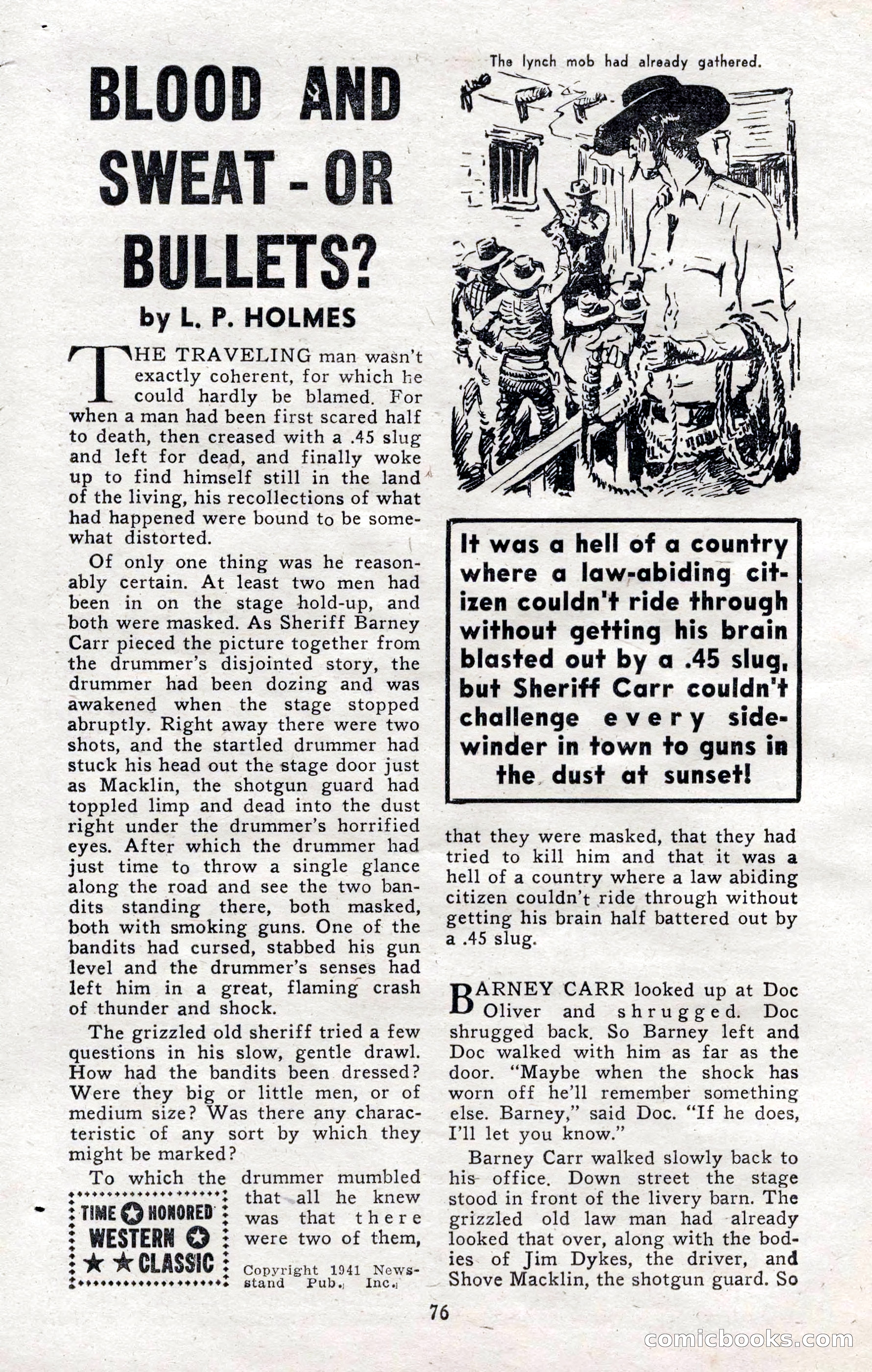 2-Gun Western, November 1955 — page 75 of 99