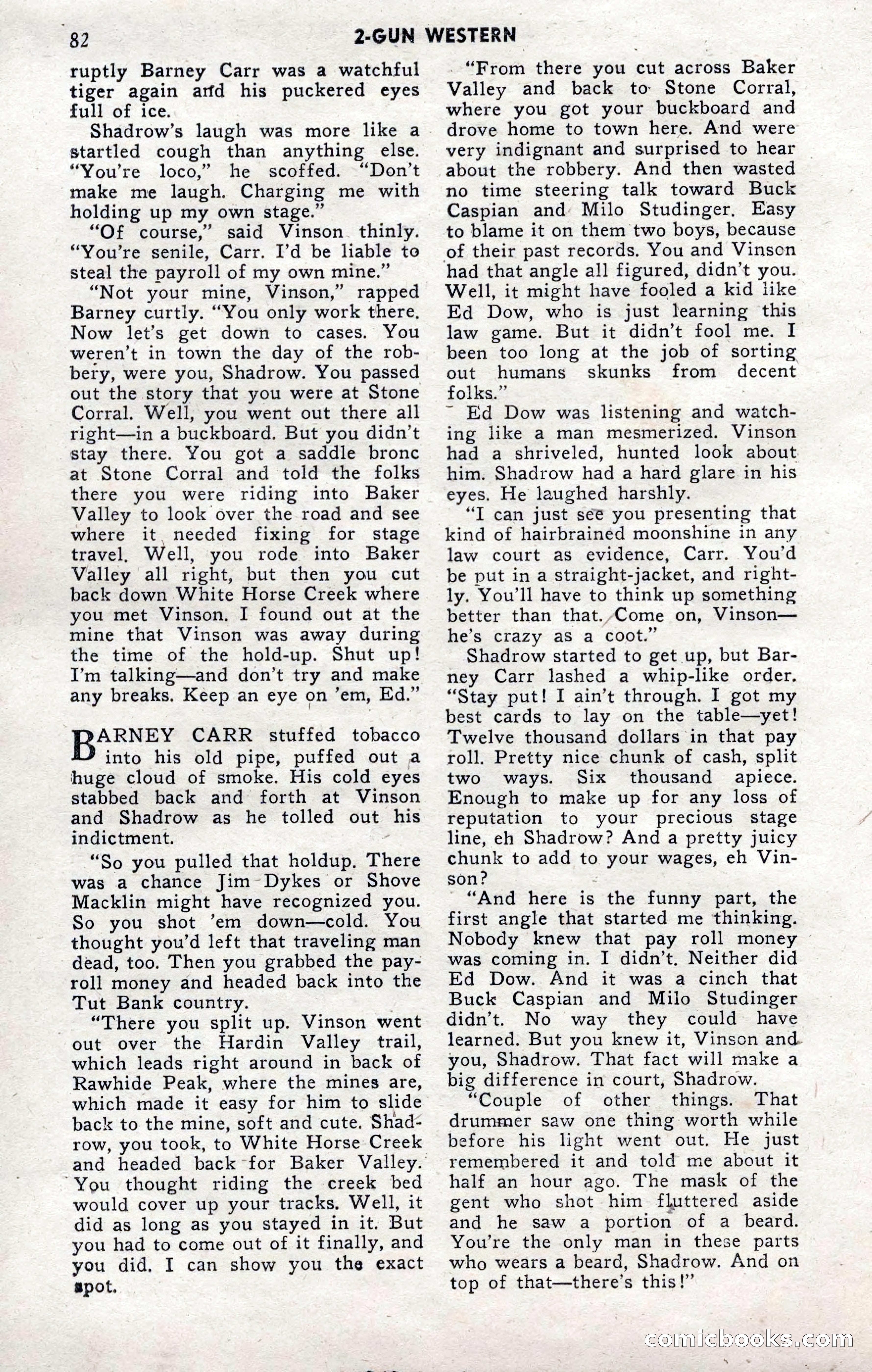 2-Gun Western, November 1955 — page 81 of 99