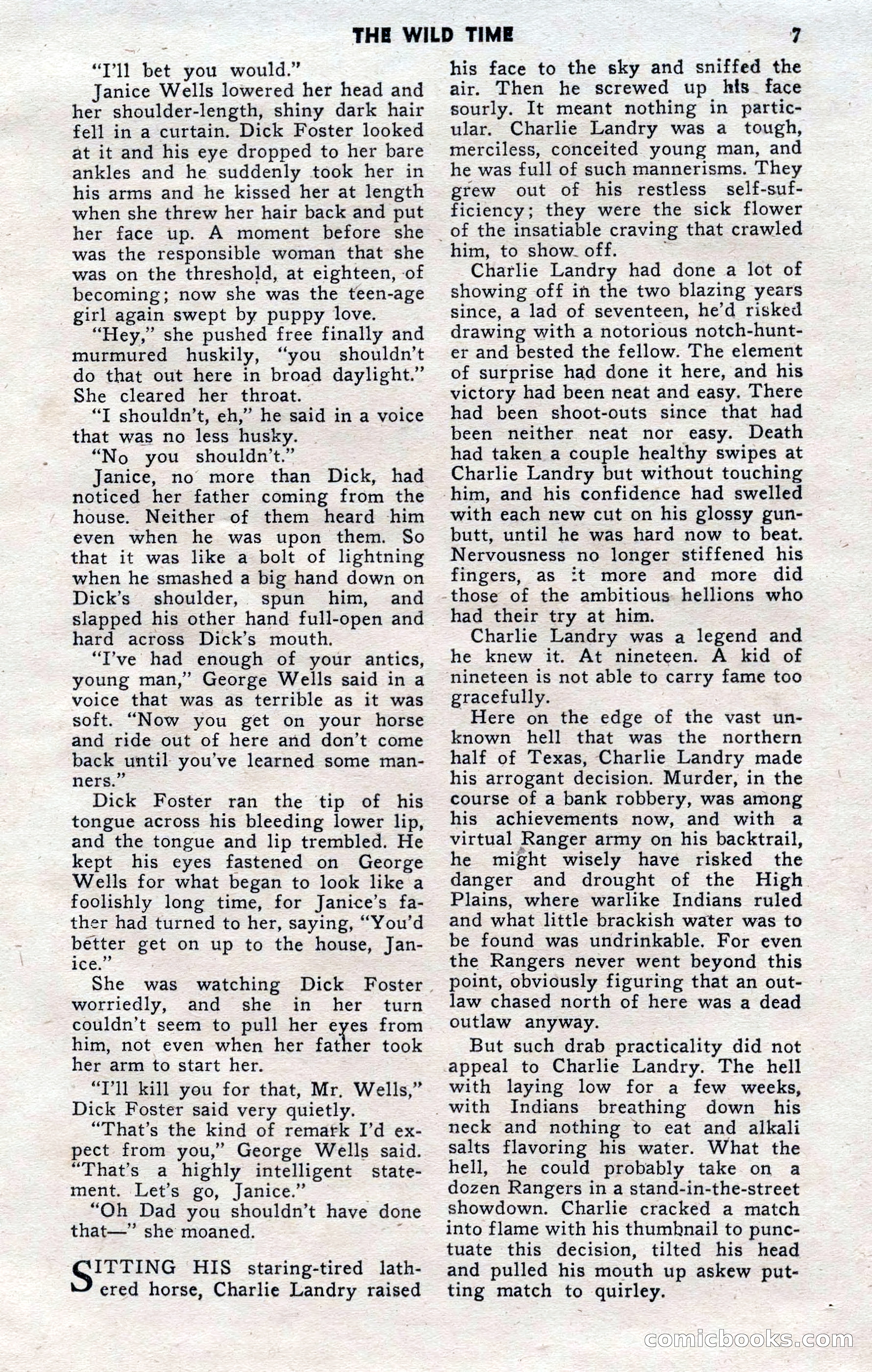 2-Gun Western, November 1955 — page 6 of 99