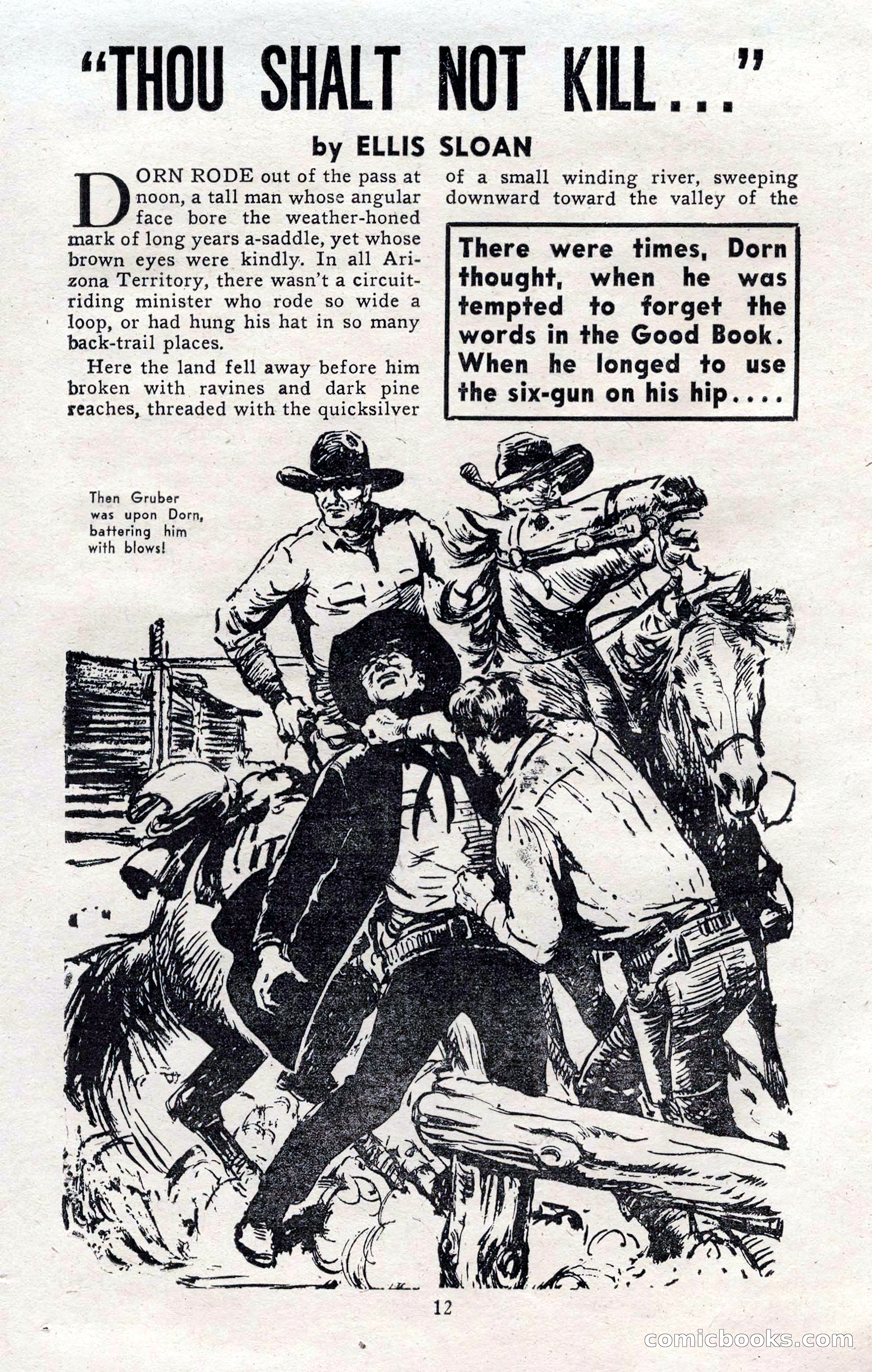 2-Gun Western, November 1955 — page 11 of 99