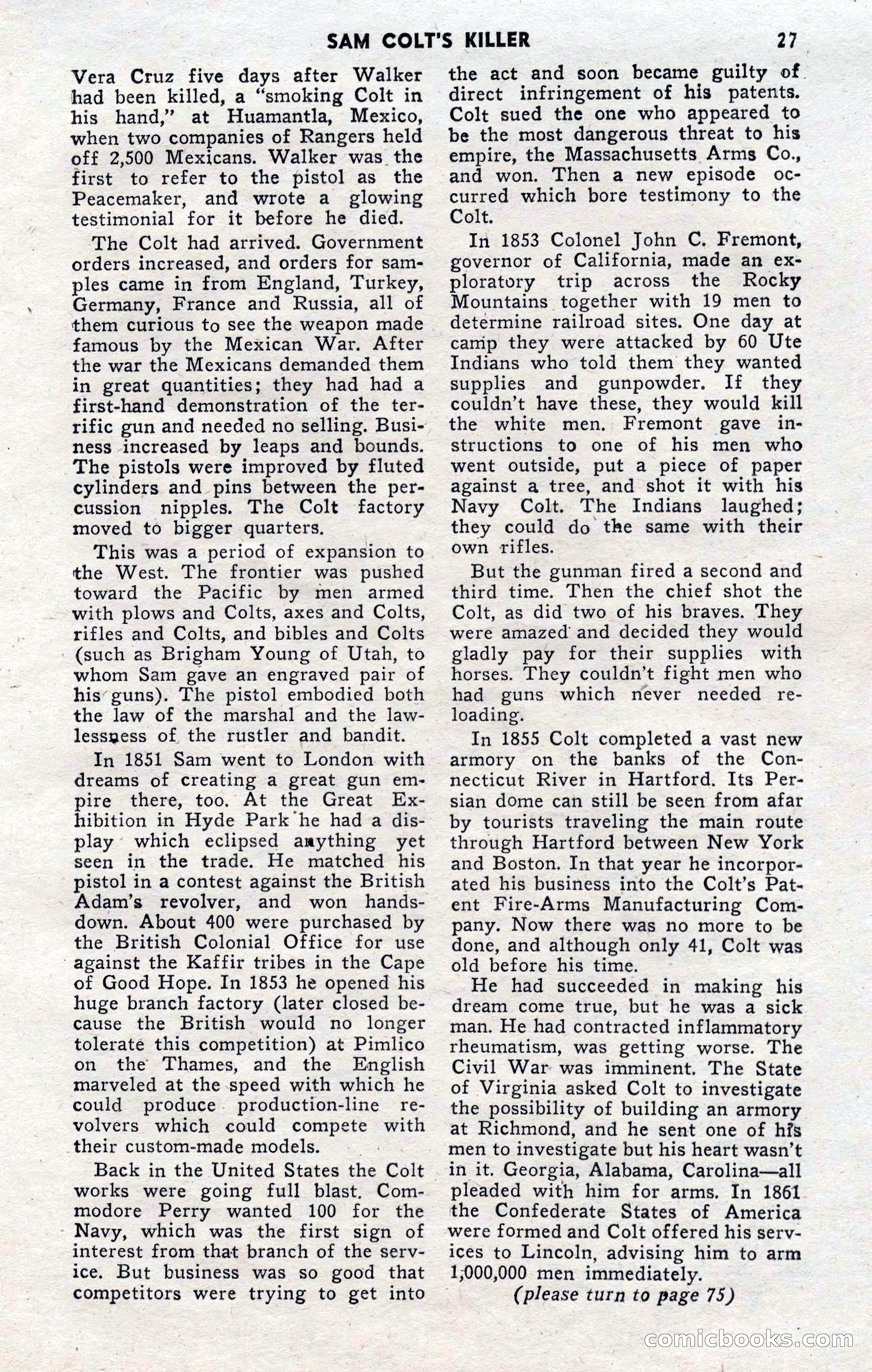 2-Gun Western, November 1955 — page 26 of 99
