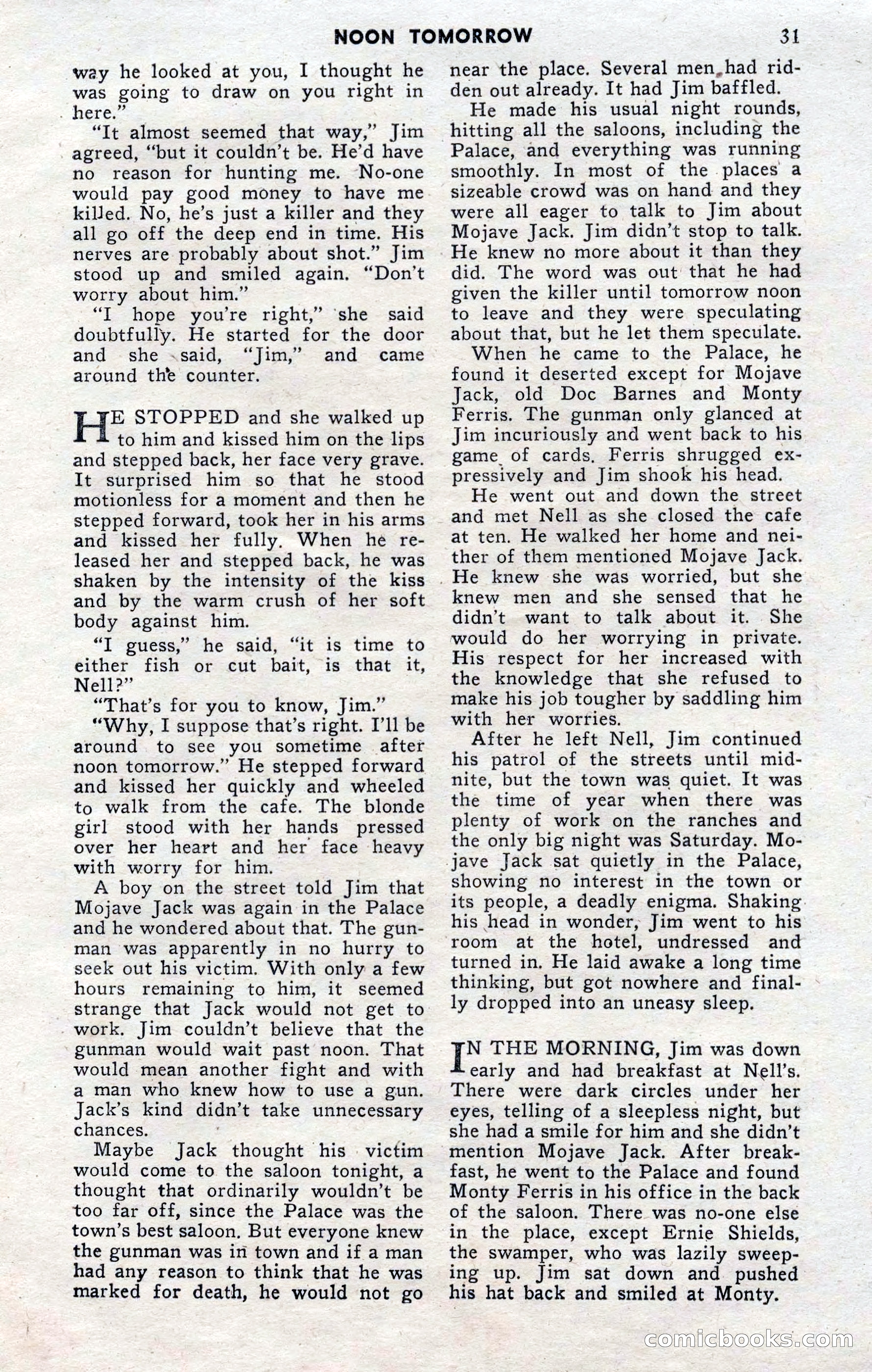 2-Gun Western, November 1955 — page 30 of 99