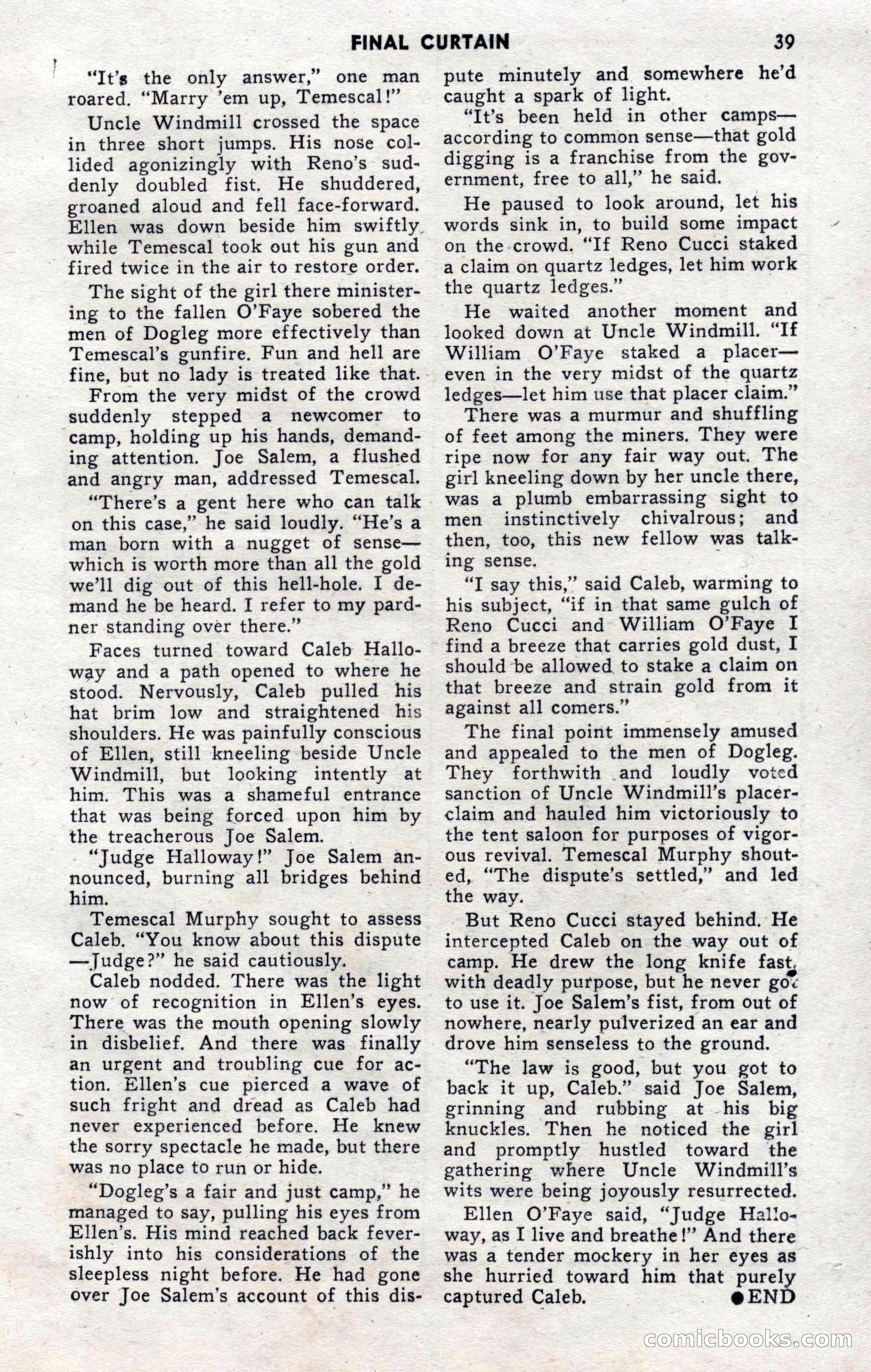 2-Gun Western, November 1955 — page 38 of 99