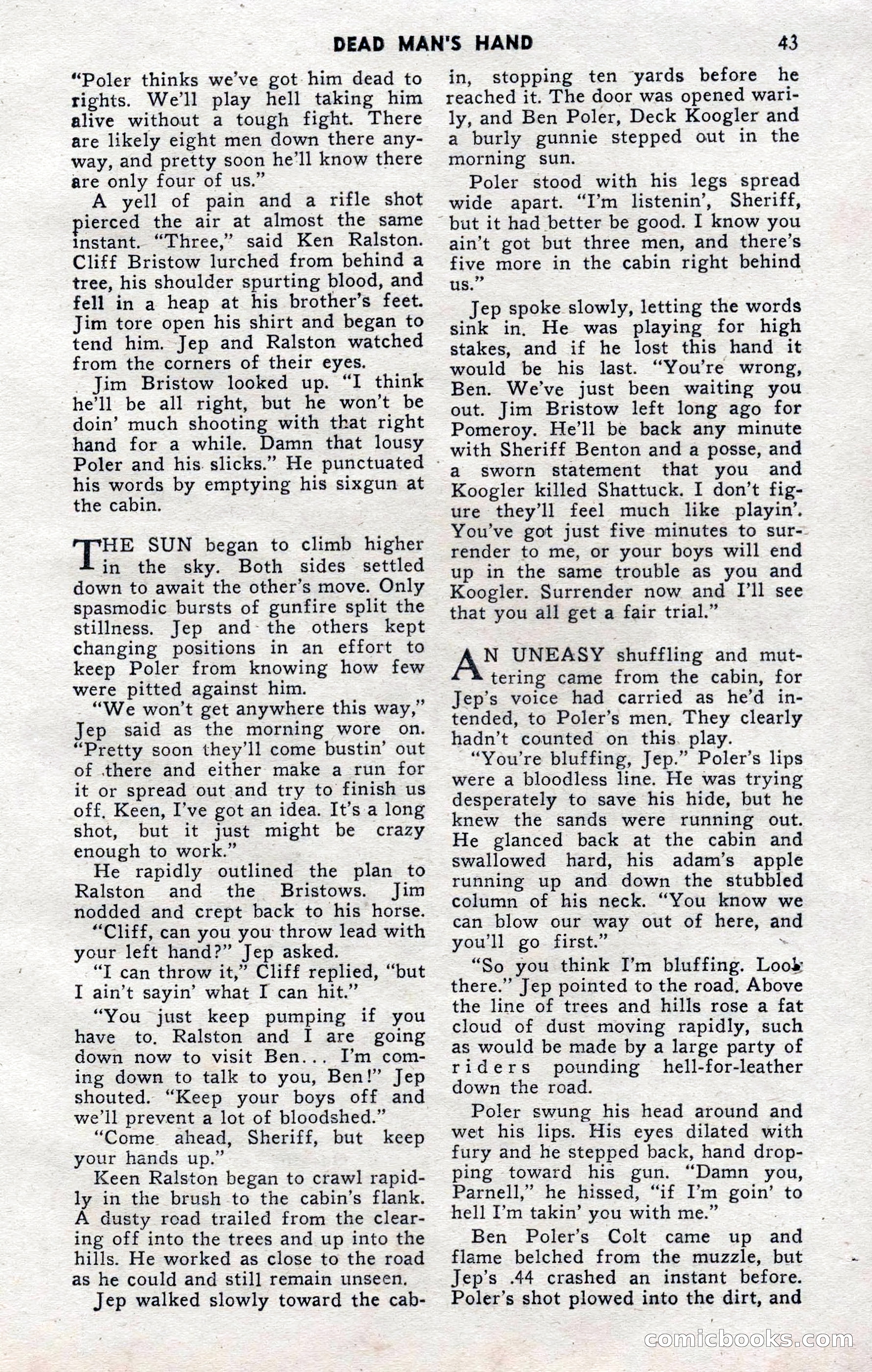 2-Gun Western, November 1955 — page 42 of 99