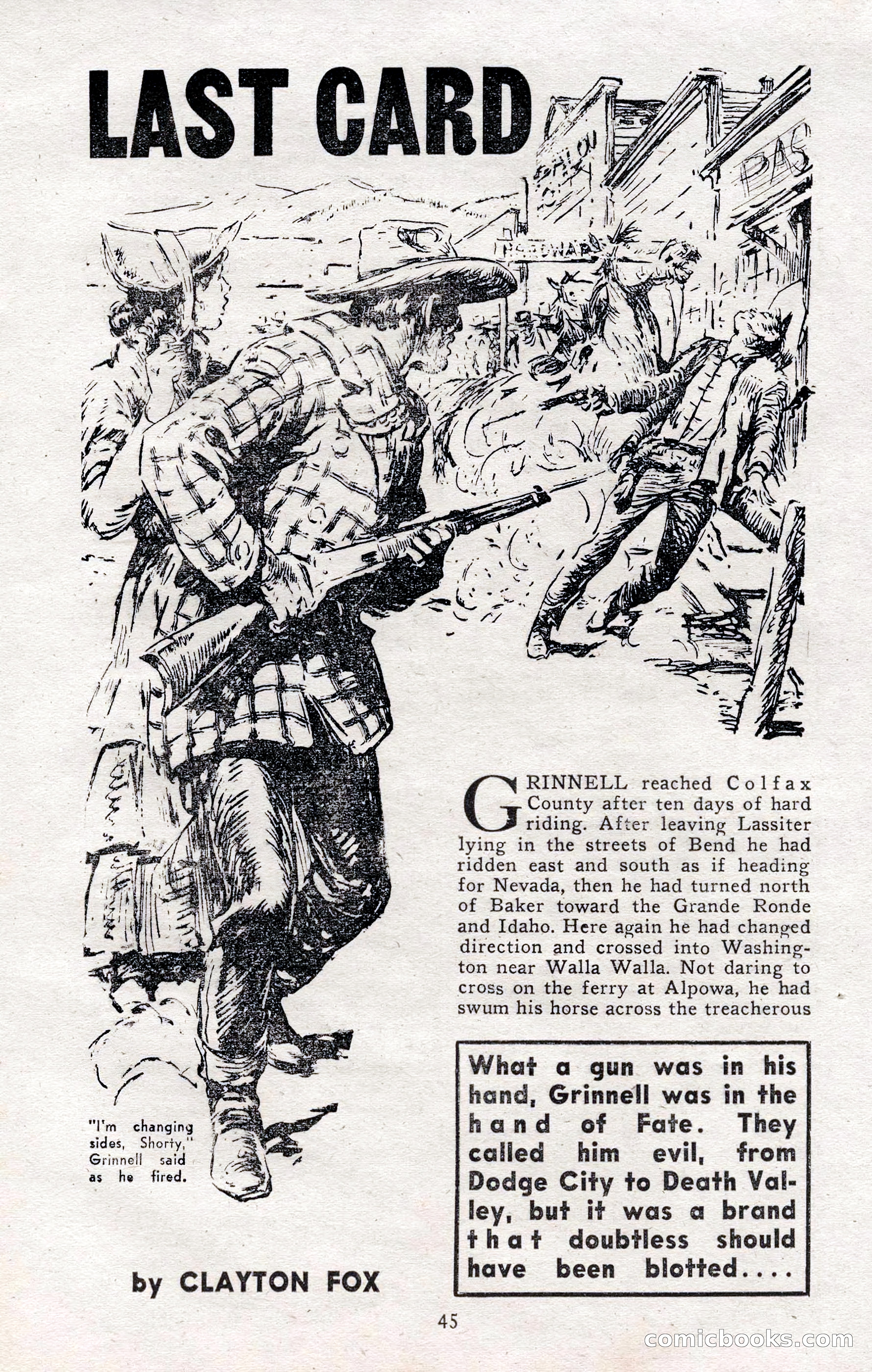 2-Gun Western, November 1955 — page 44 of 99