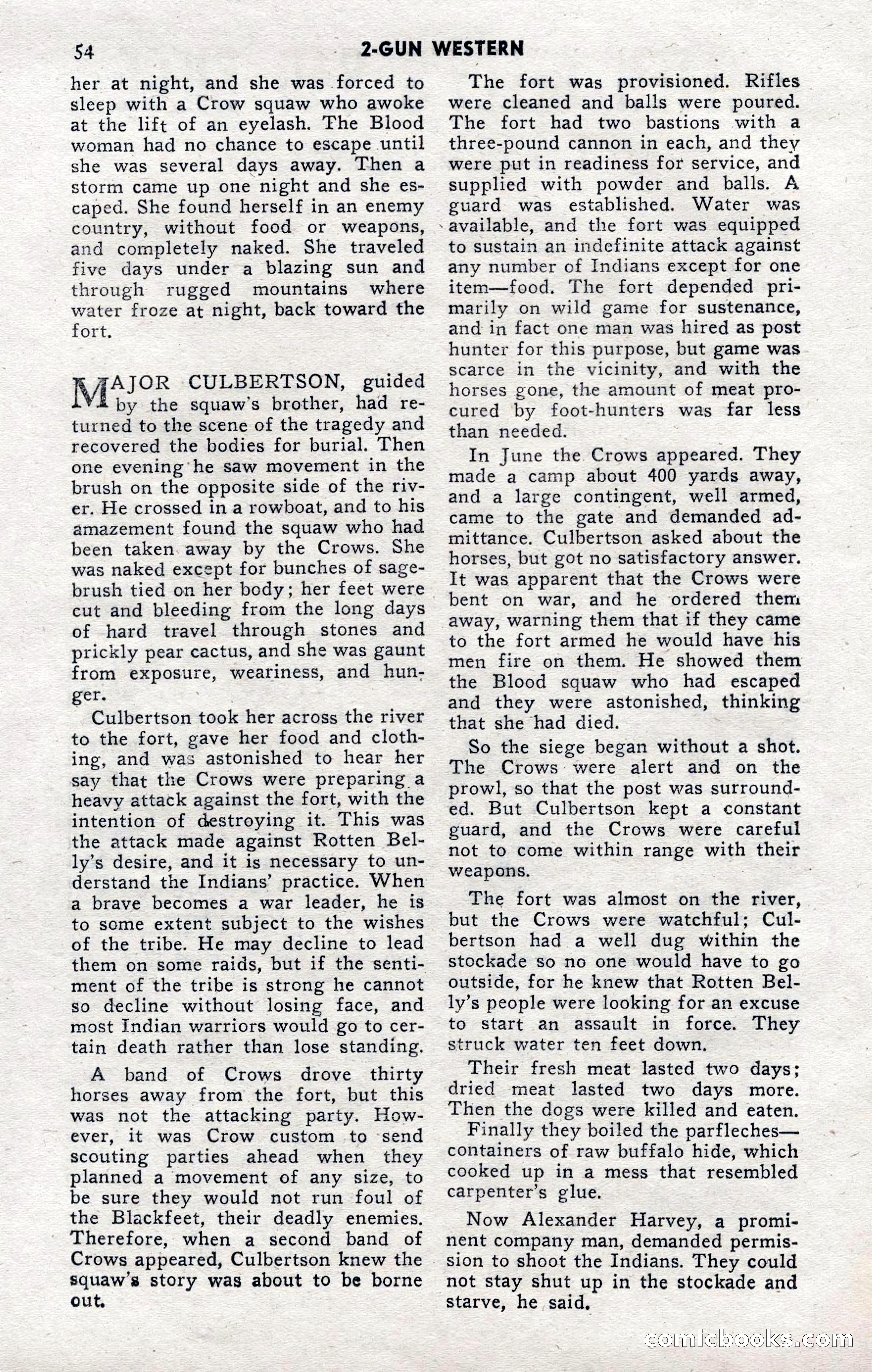 2-Gun Western, November 1955 — page 53 of 99
