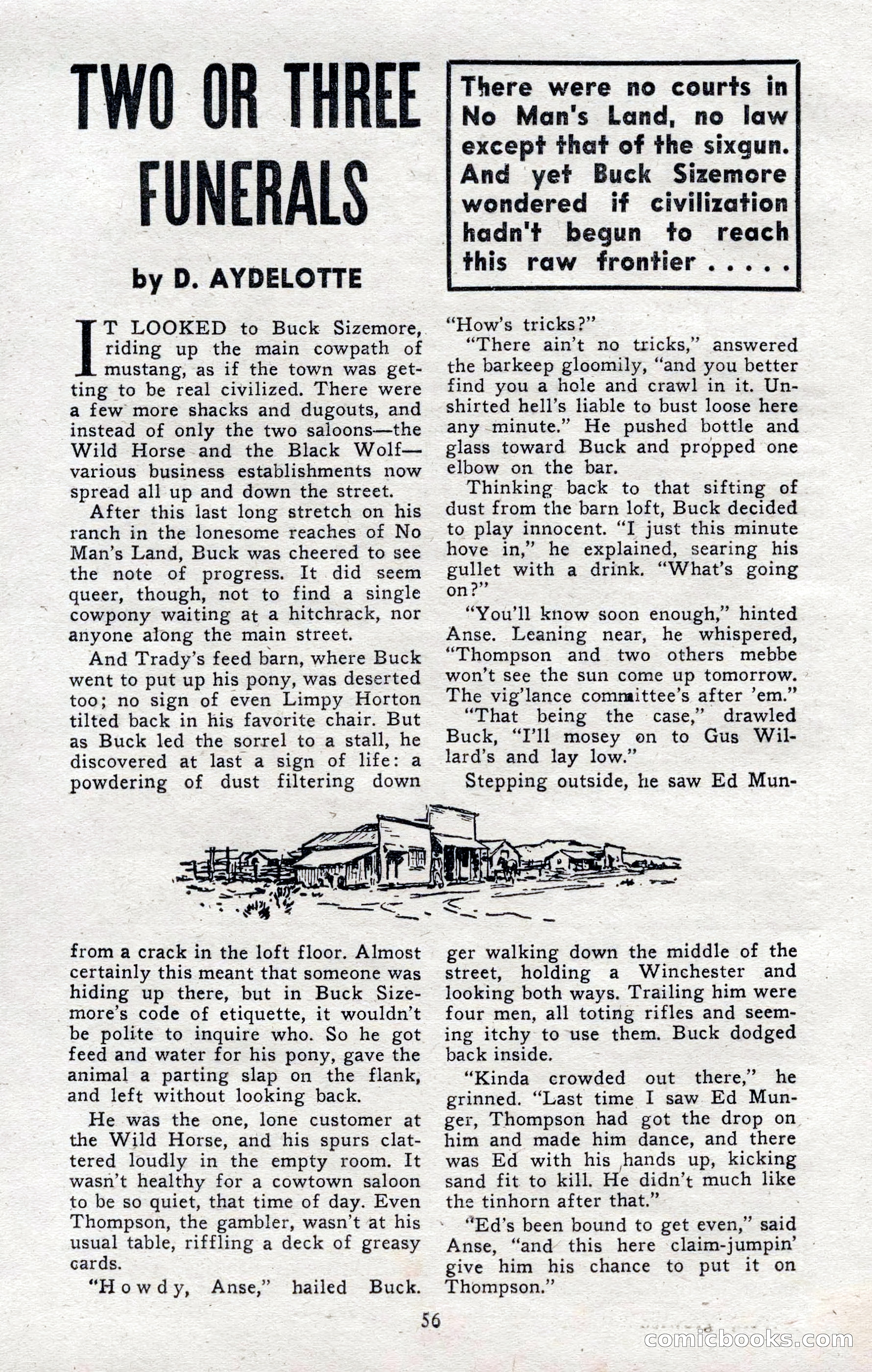 2-Gun Western, November 1955 — page 55 of 99