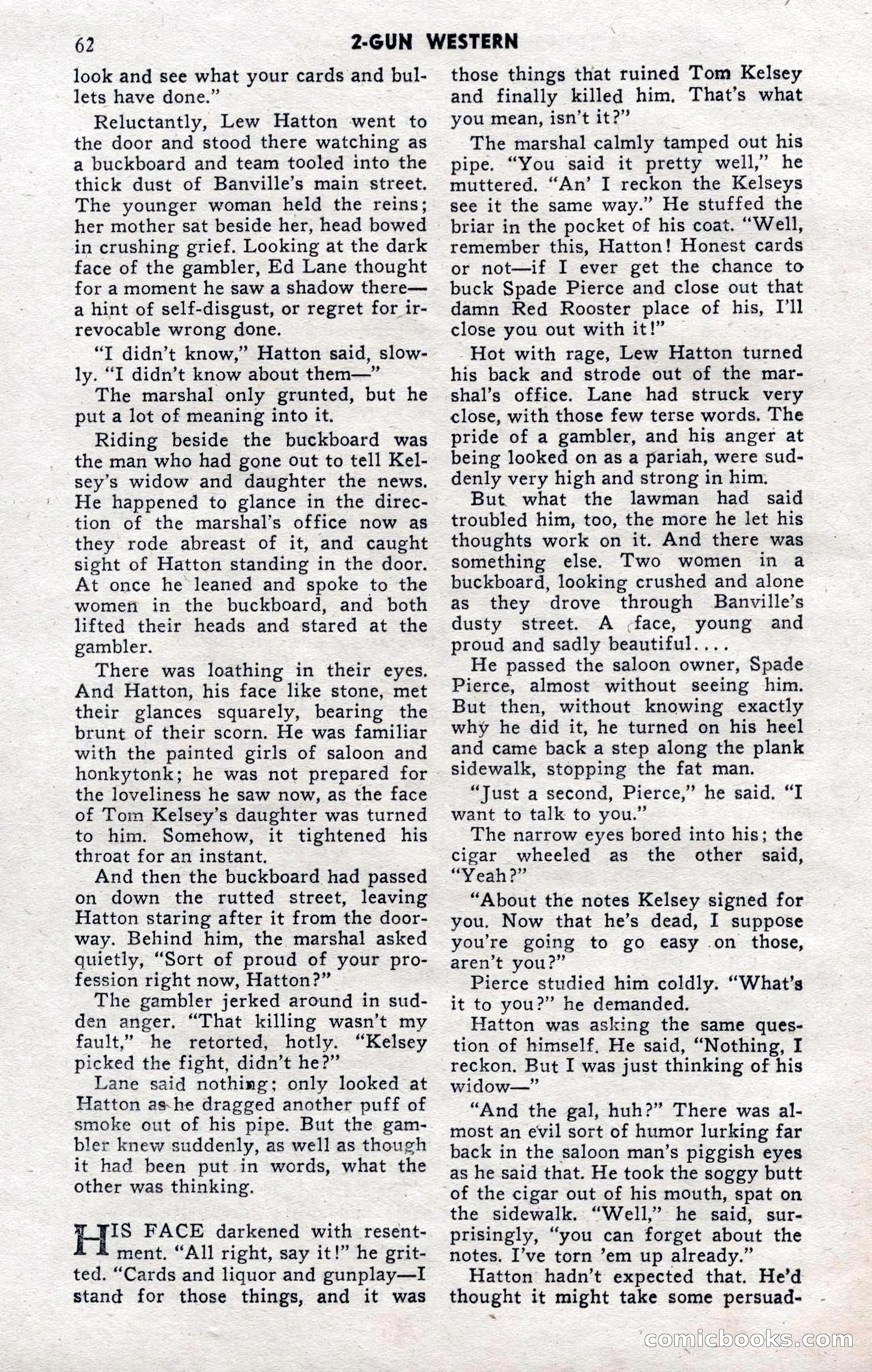 2-Gun Western, November 1955 — page 61 of 99