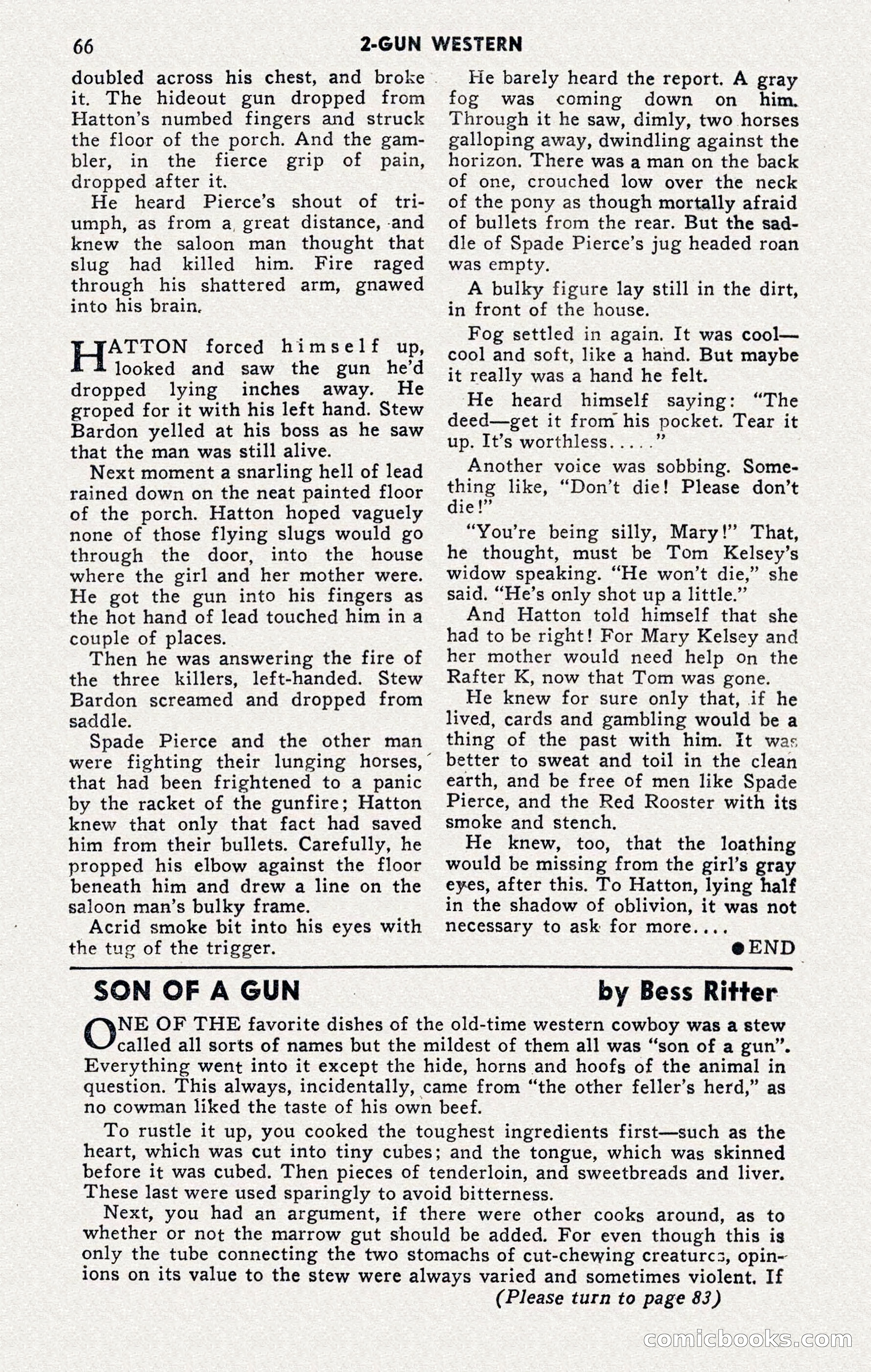 2-Gun Western, November 1955 — page 65 of 99