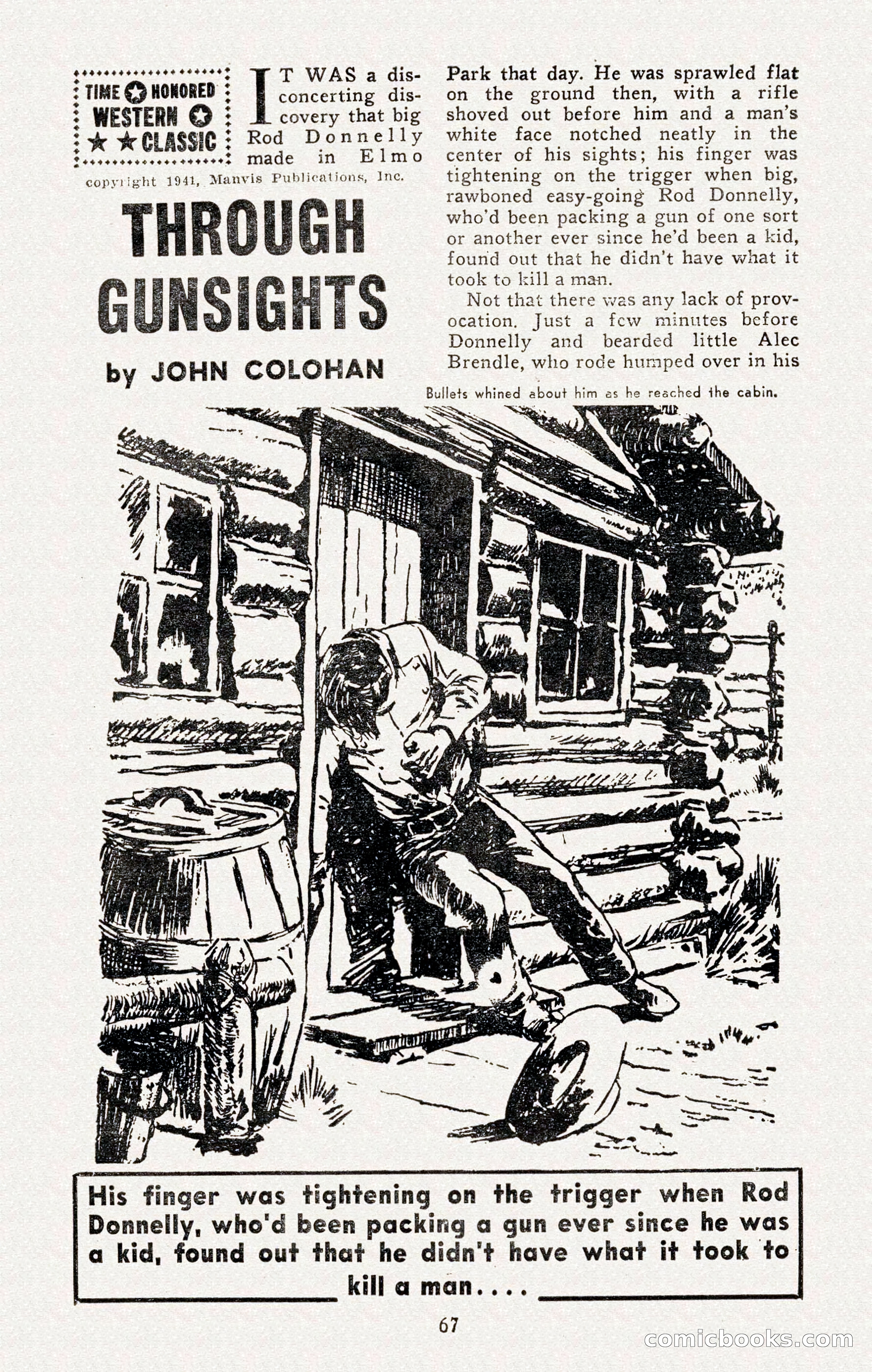 2-Gun Western, November 1955 — page 66 of 99