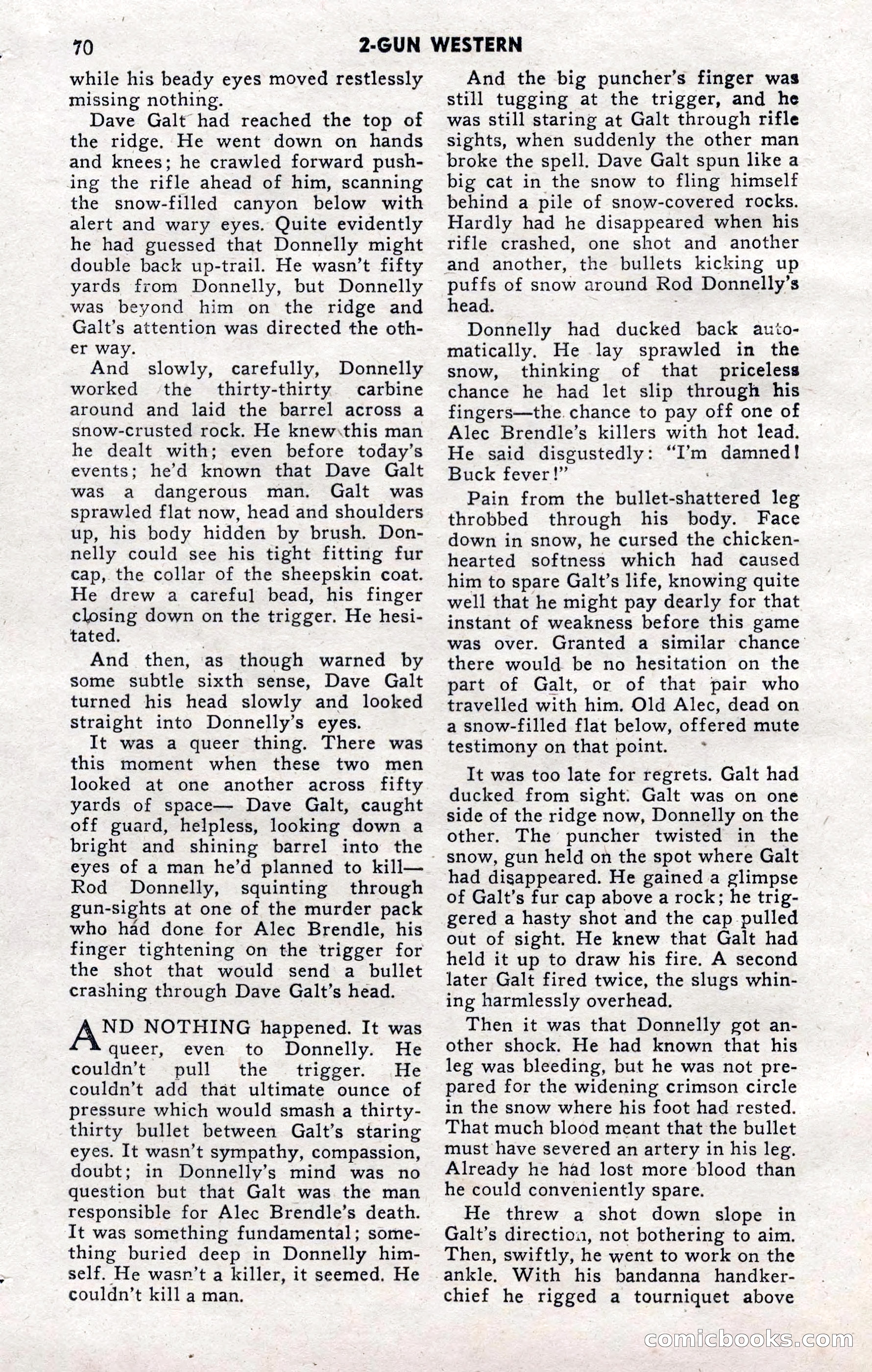 2-Gun Western, November 1955 — page 69 of 99