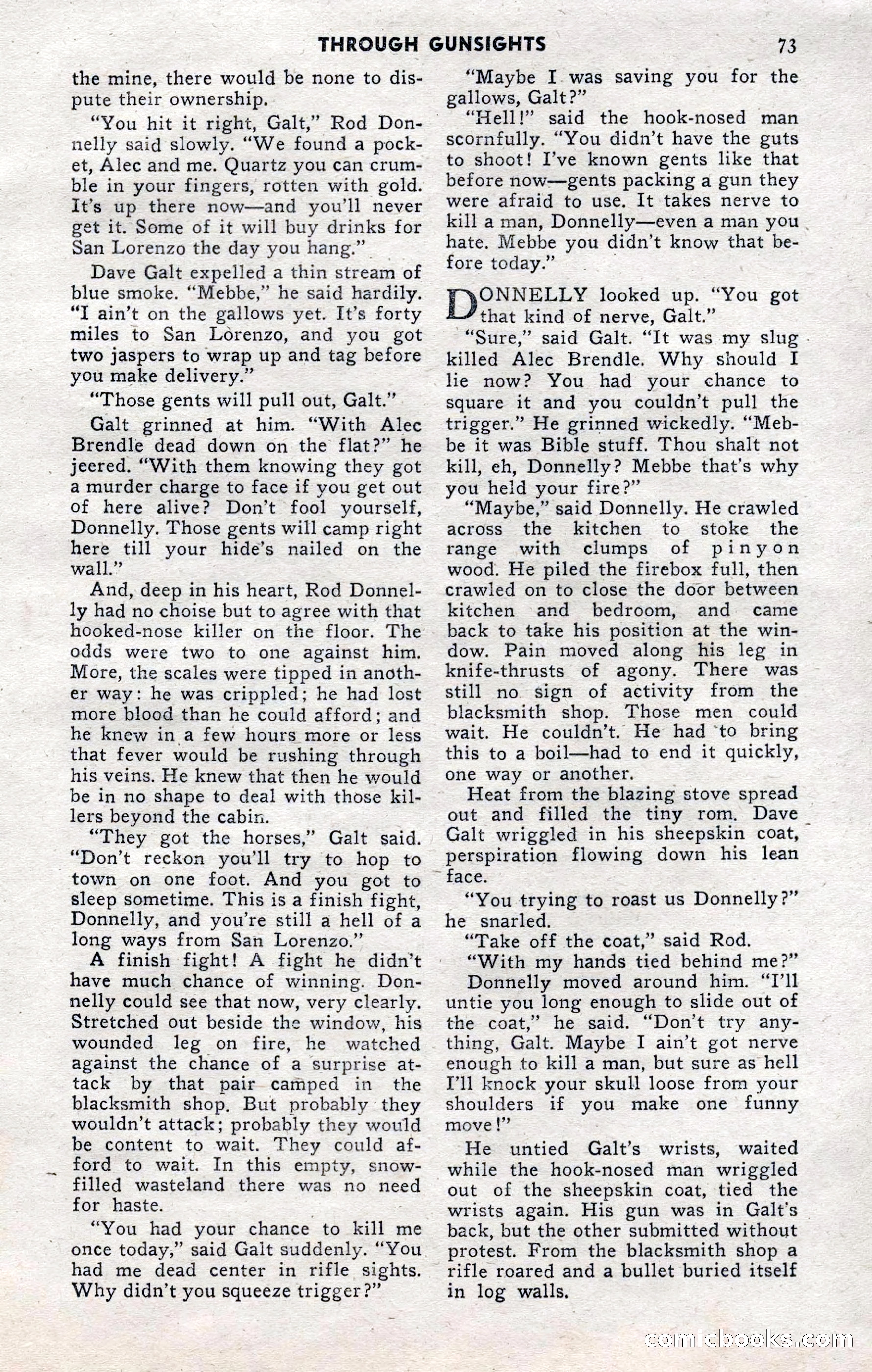 2-Gun Western, November 1955 — page 72 of 99