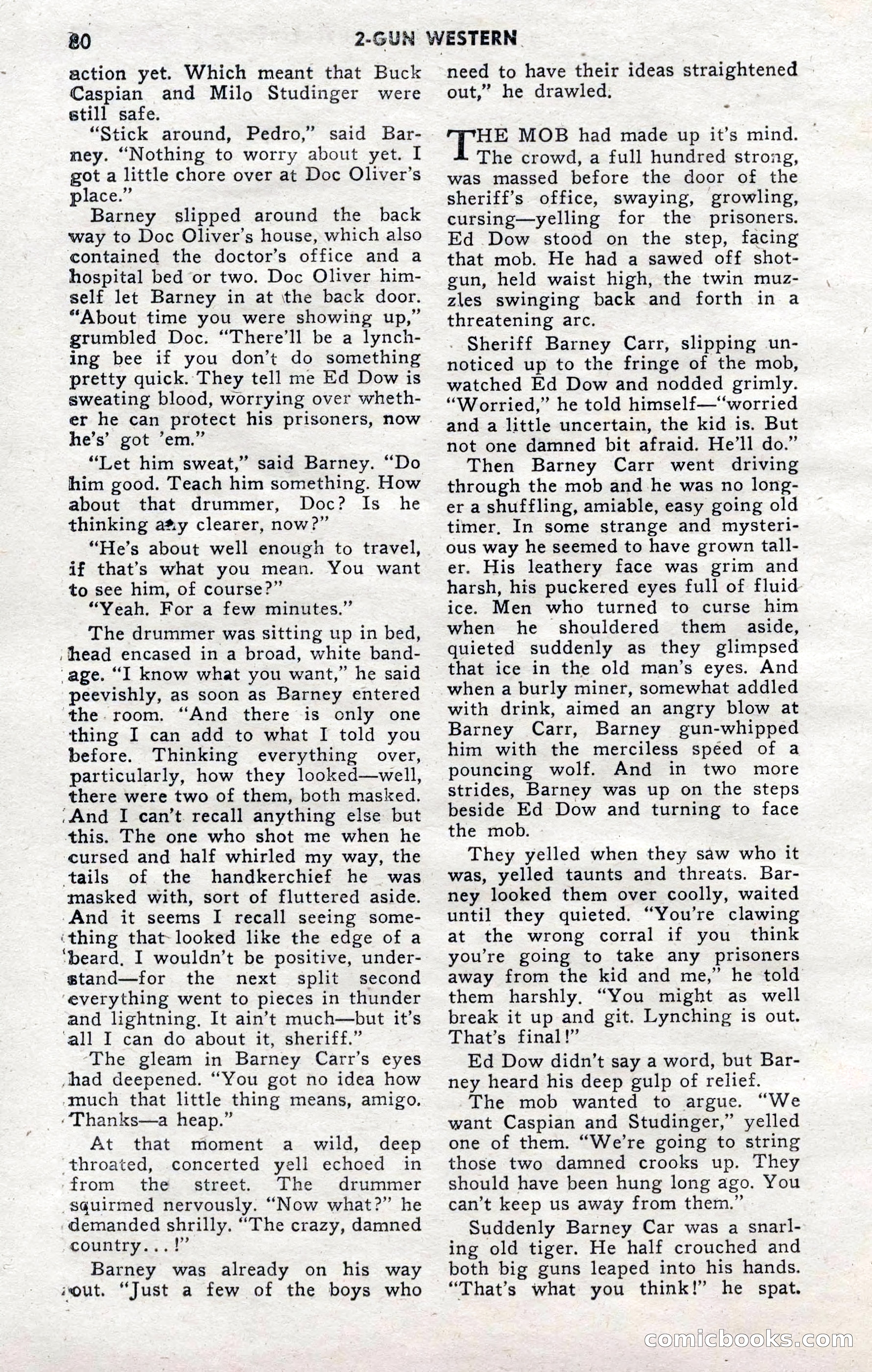 2-Gun Western, November 1955 — page 79 of 99