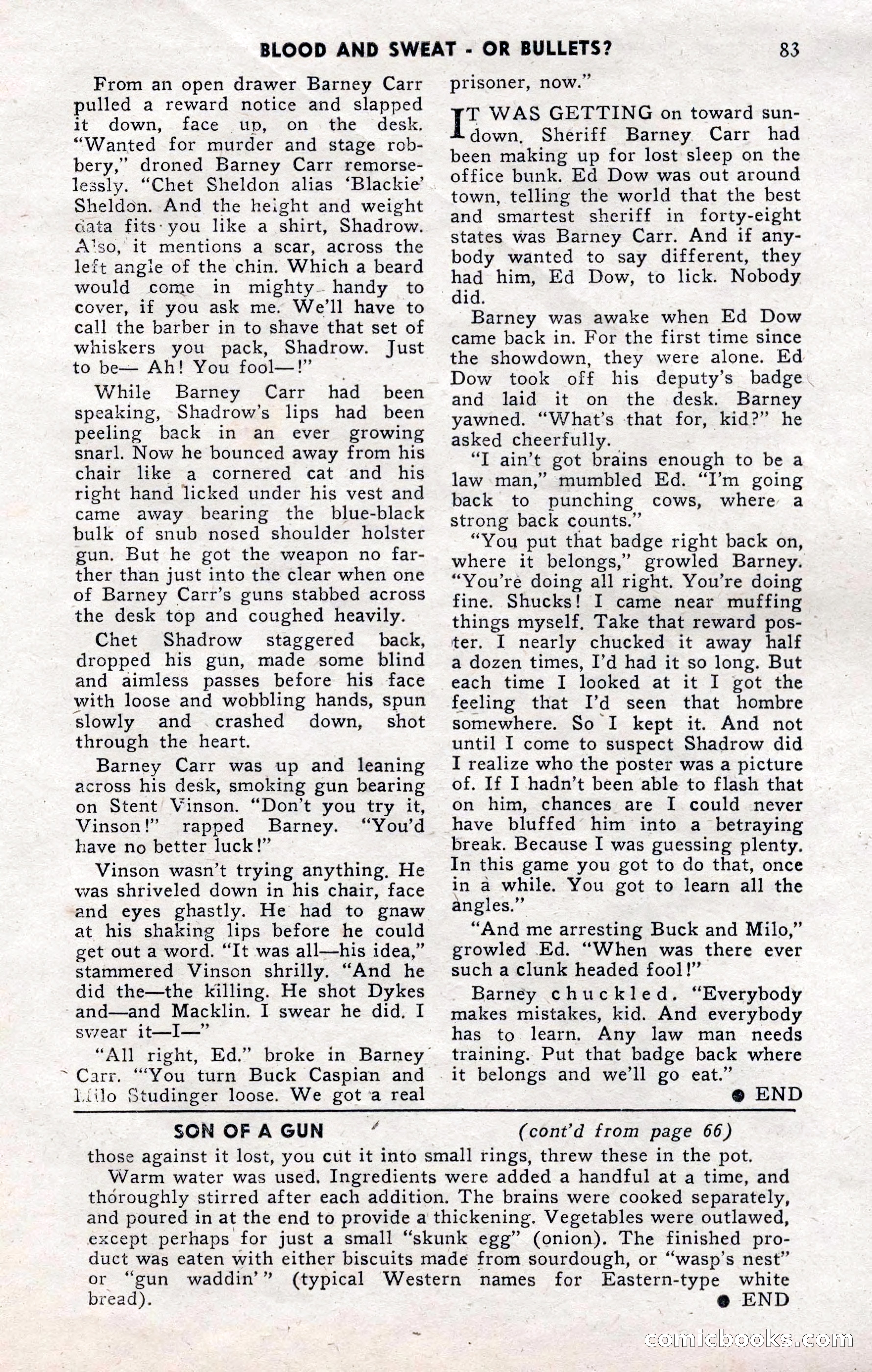 2-Gun Western, November 1955 — page 82 of 99