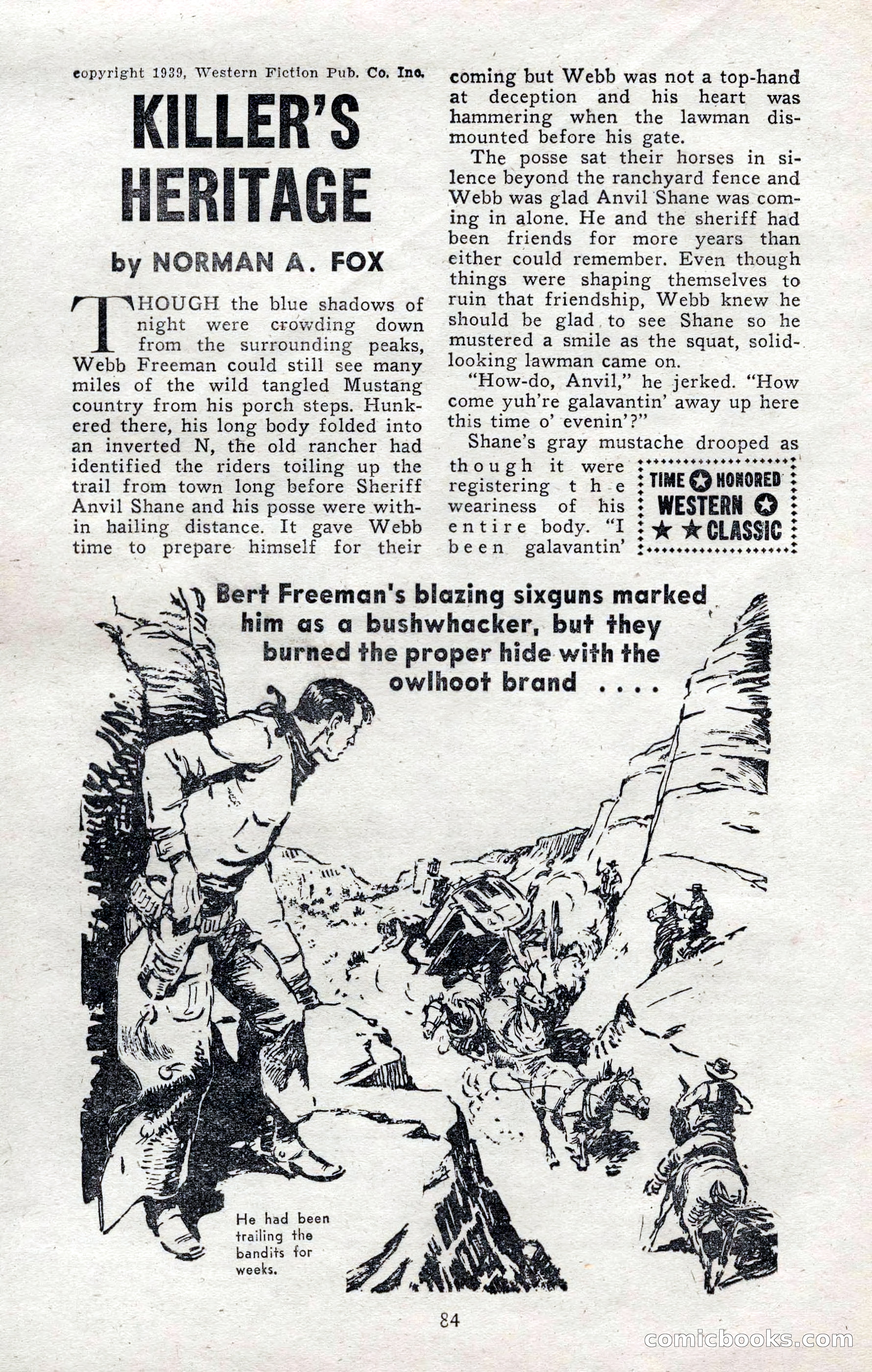 2-Gun Western, November 1955 — page 83 of 99
