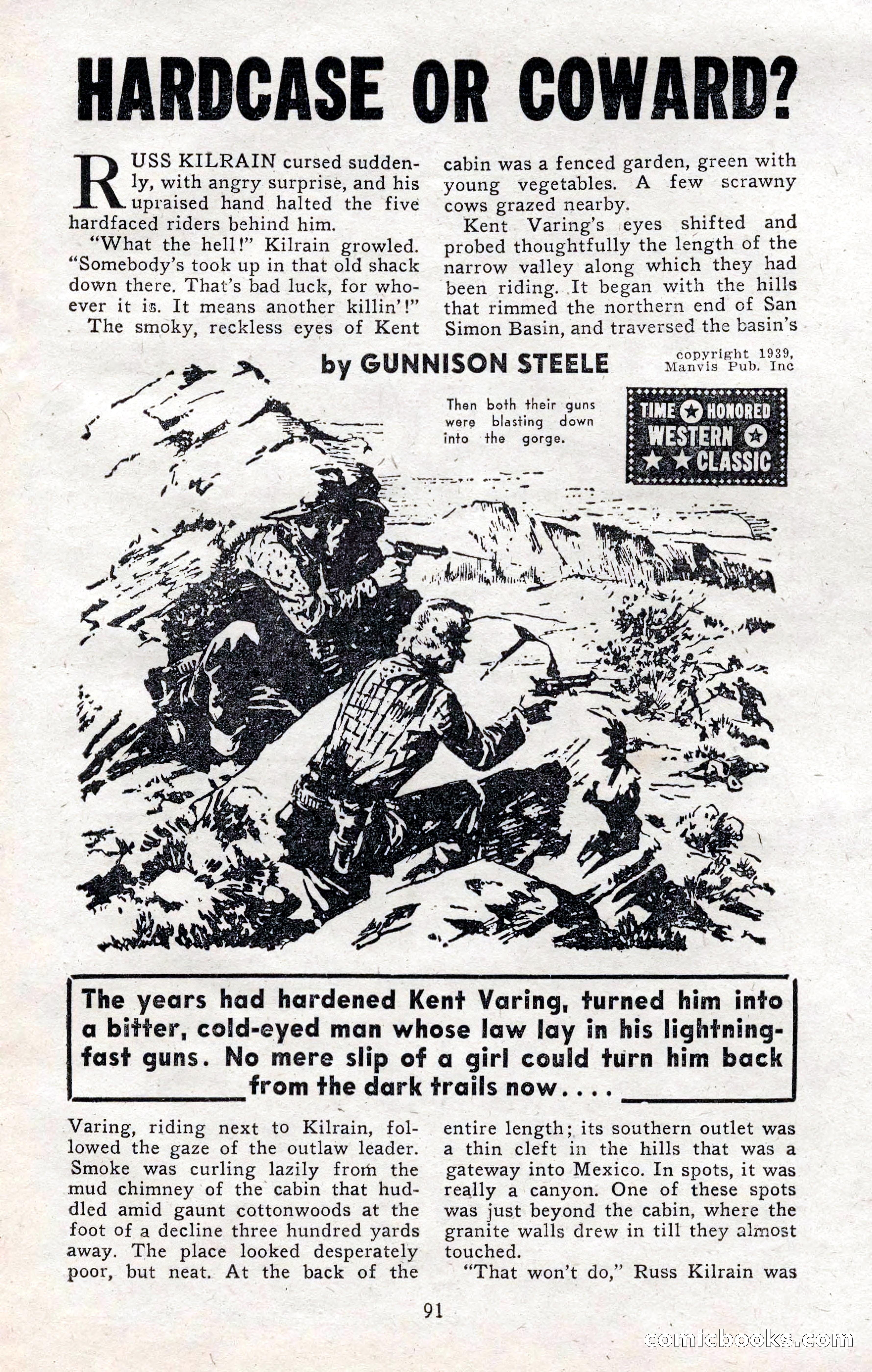 2-Gun Western, November 1955 — page 90 of 99