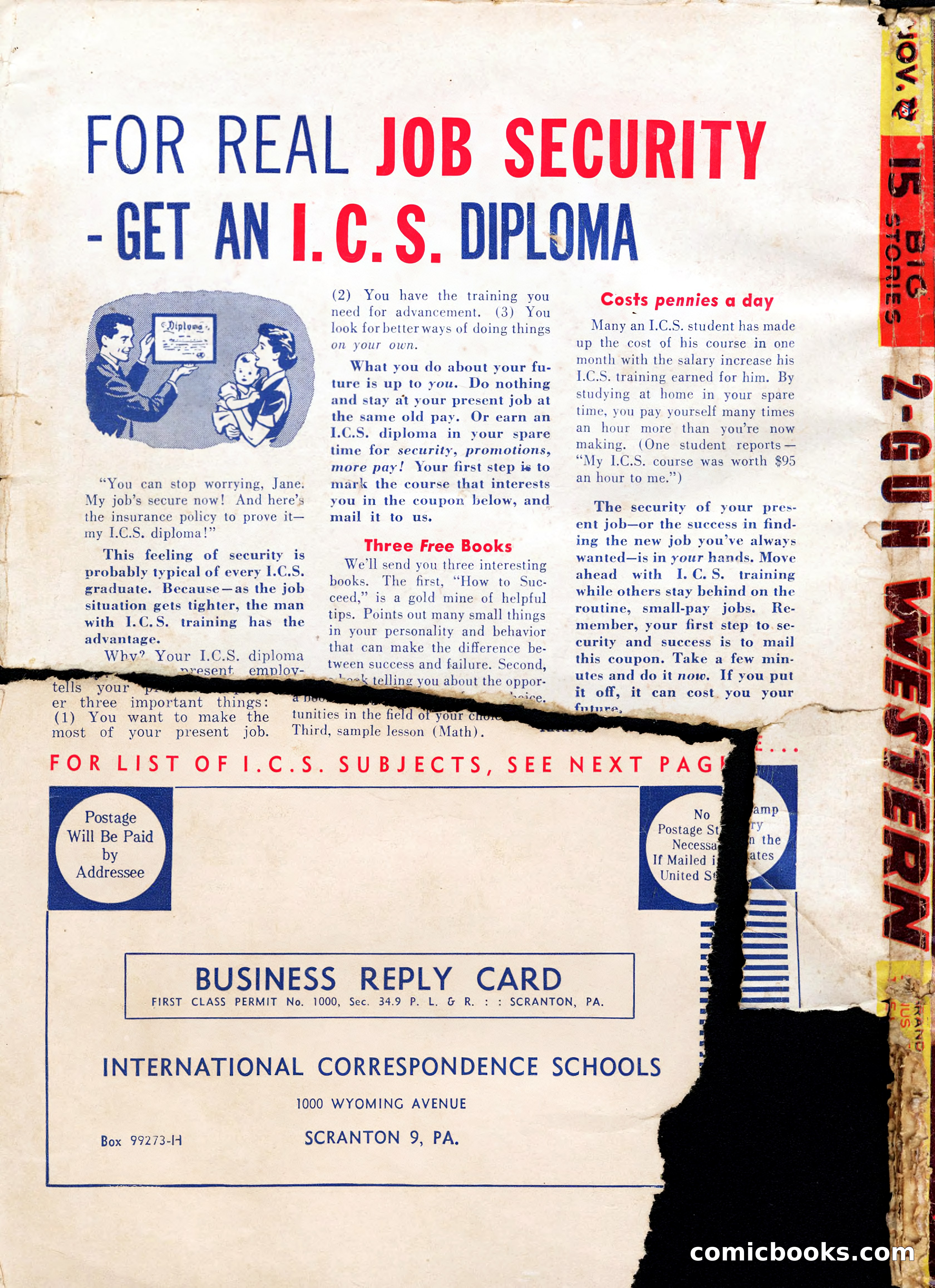 2-Gun Western, November 1955 — page 99 of 99