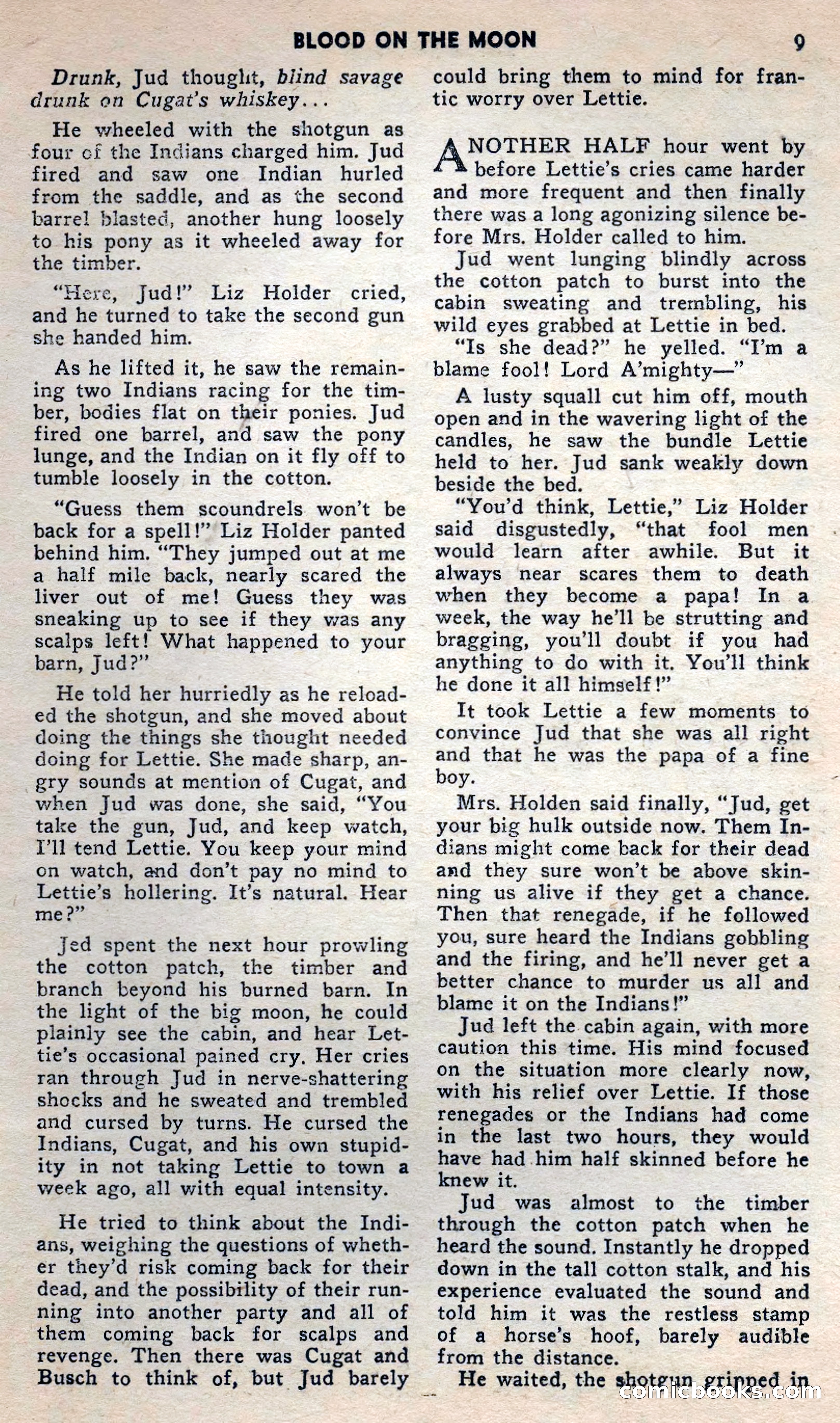2 Gun Western, May 1957 — page 9 of 101