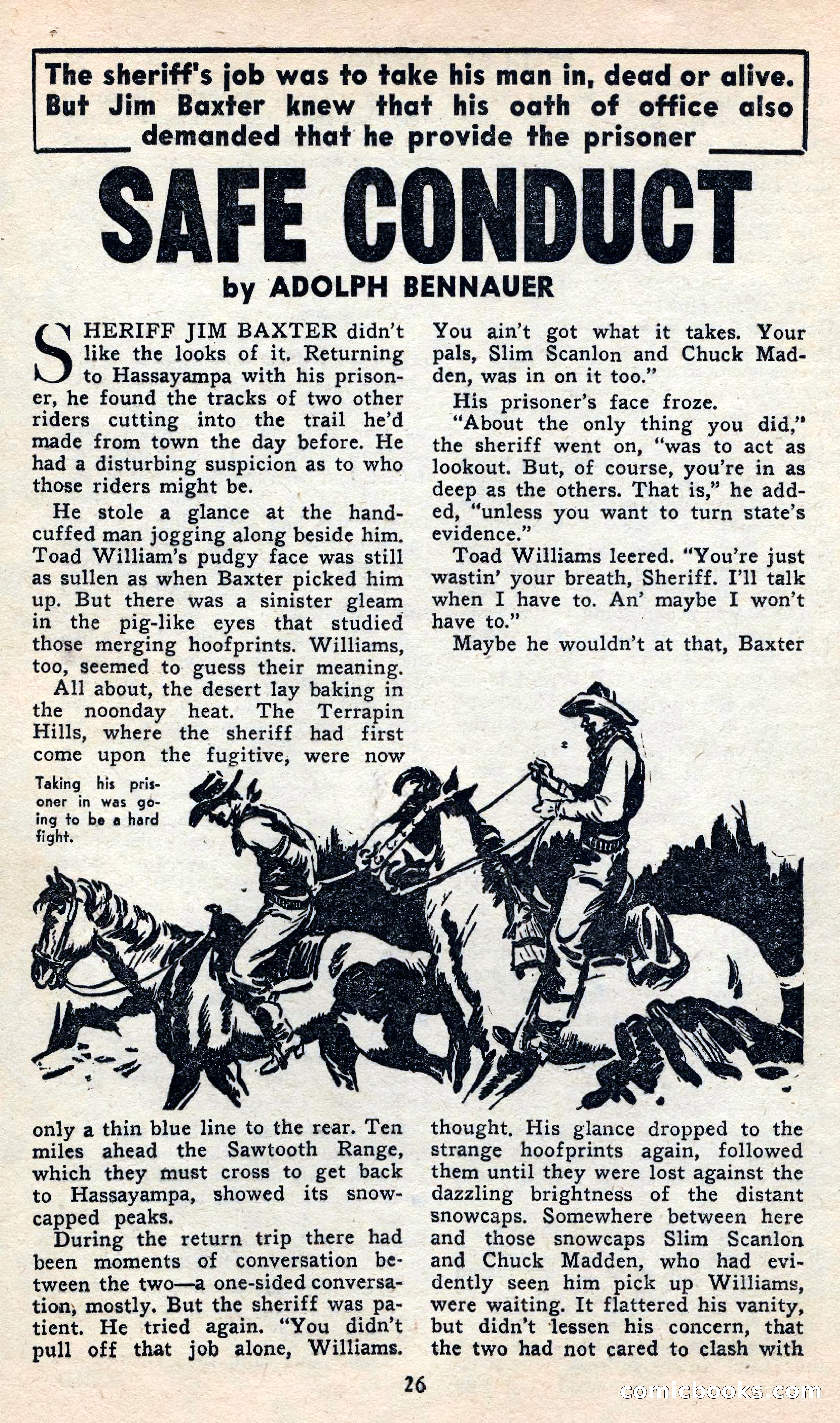 2 Gun Western, May 1957 — page 26 of 101