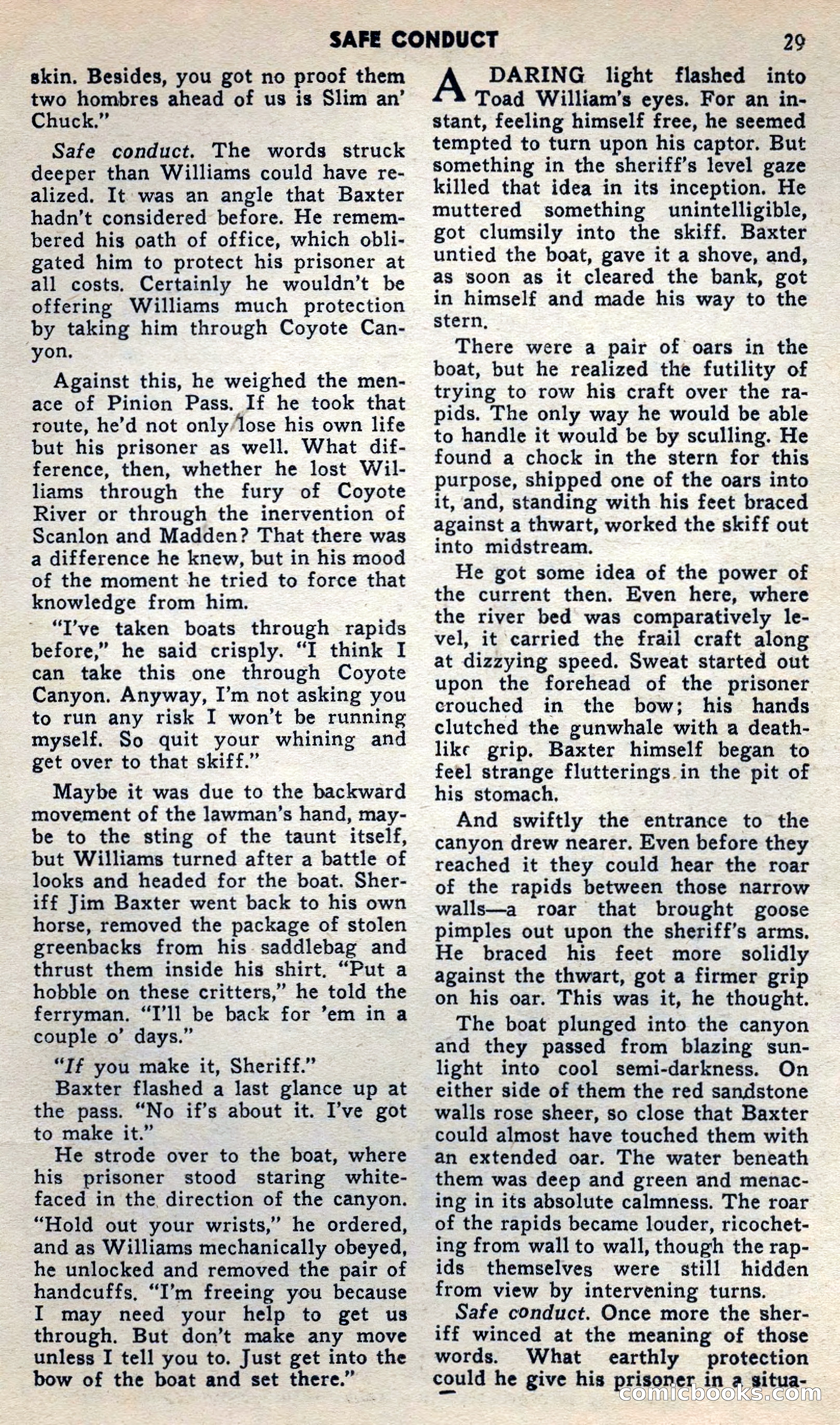 2 Gun Western, May 1957 — page 29 of 101