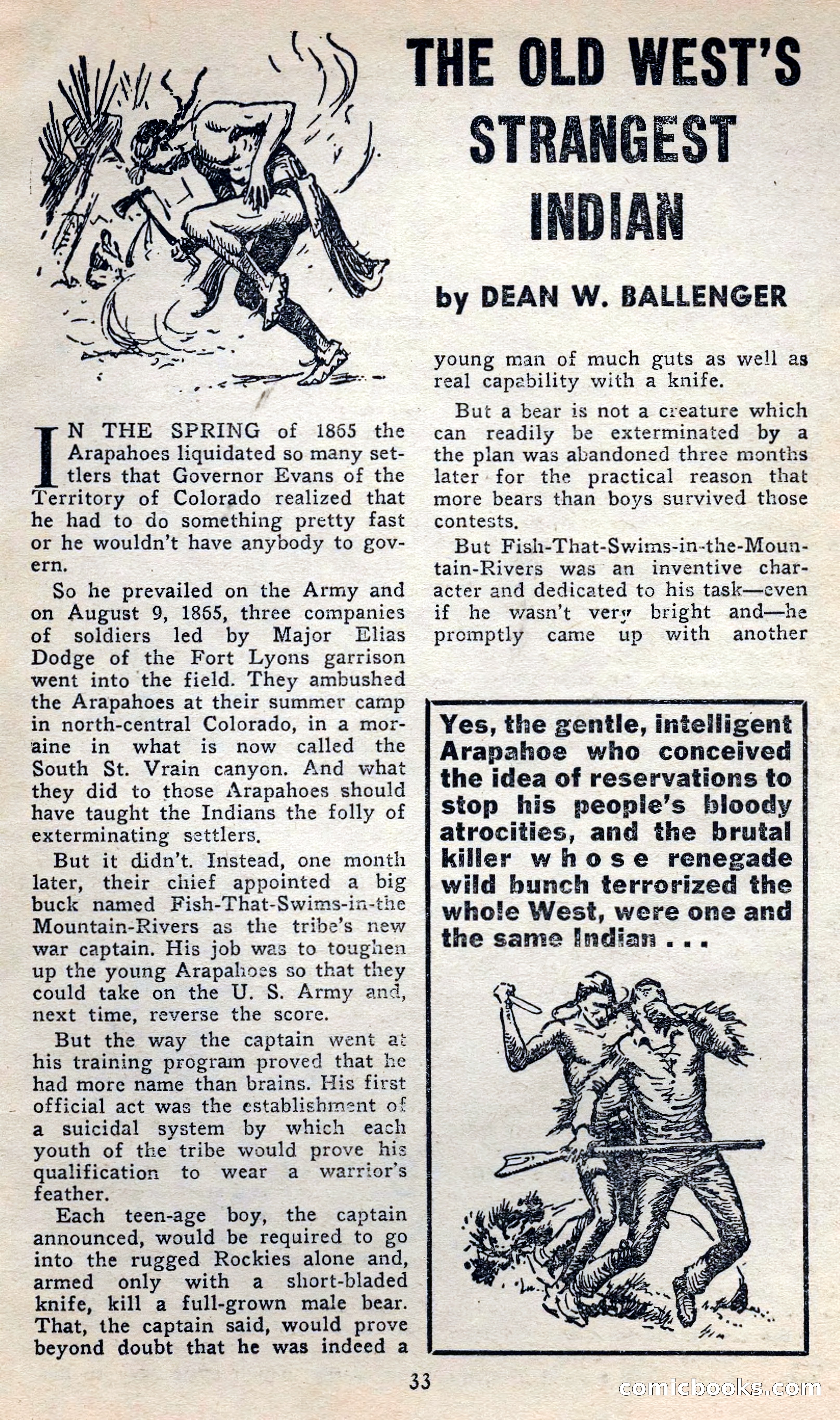 2 Gun Western, May 1957 — page 33 of 101