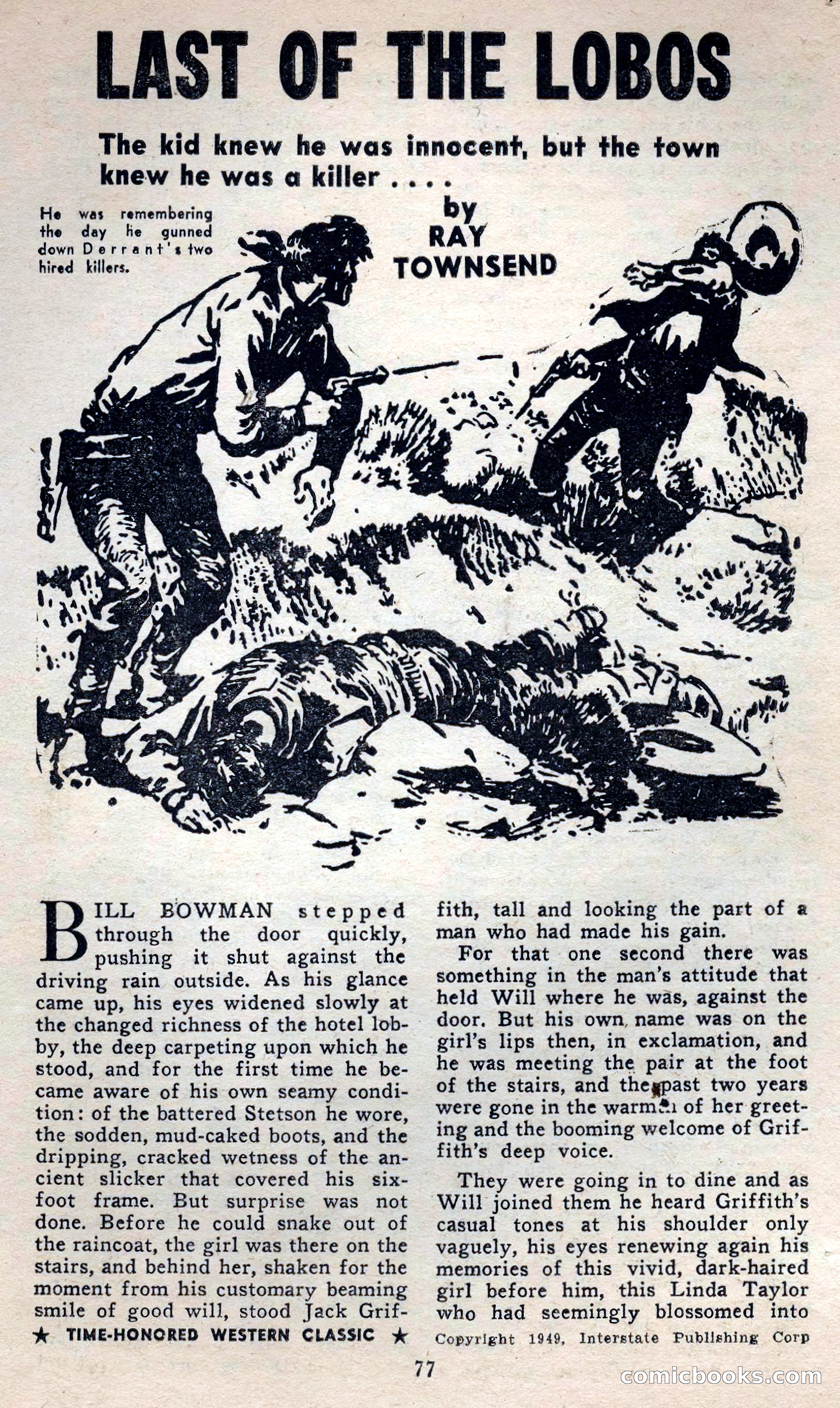 2 Gun Western, May 1957 — page 77 of 101