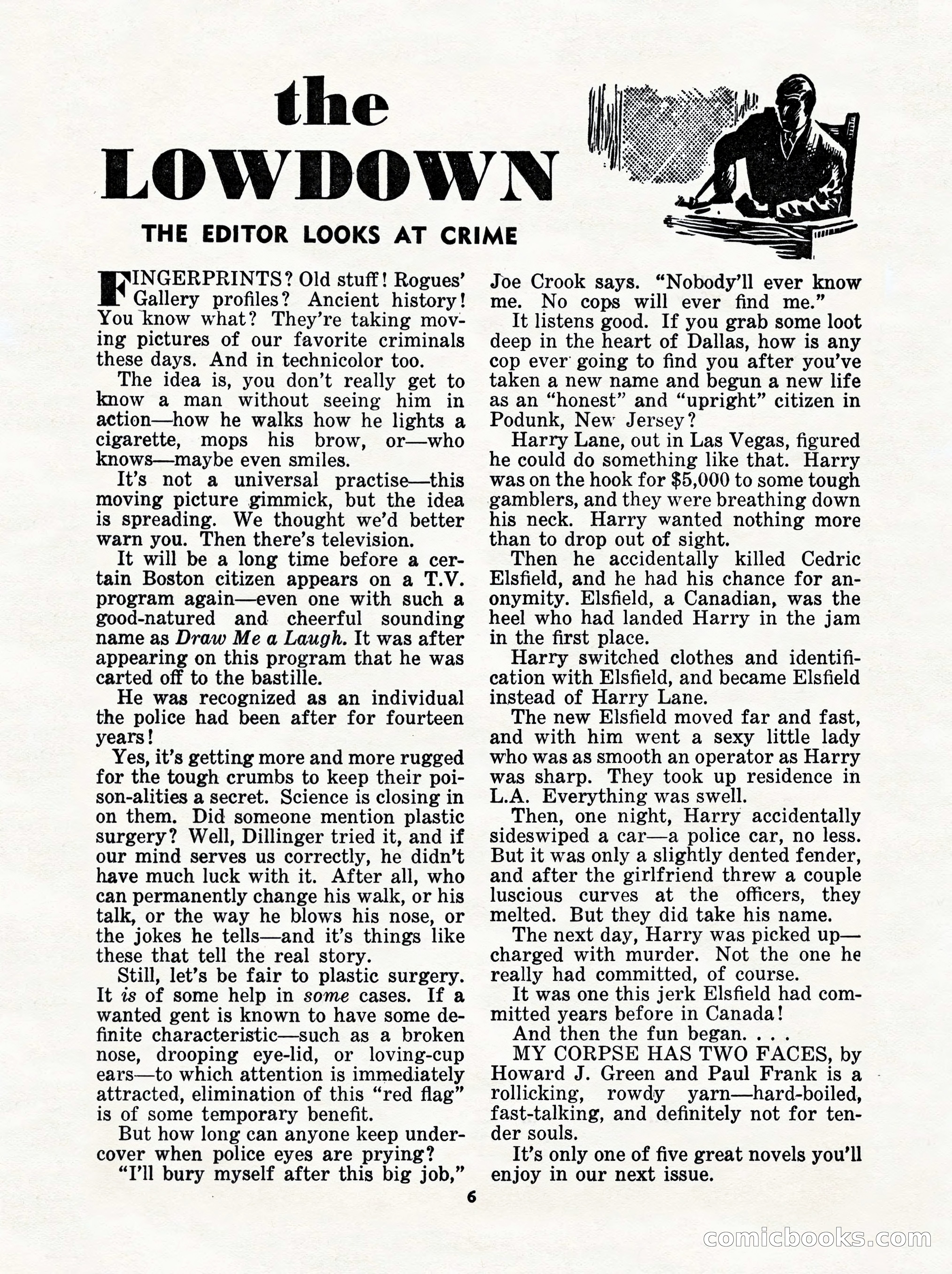 5 Detective Novels Magazine Cover — page 6 of 132