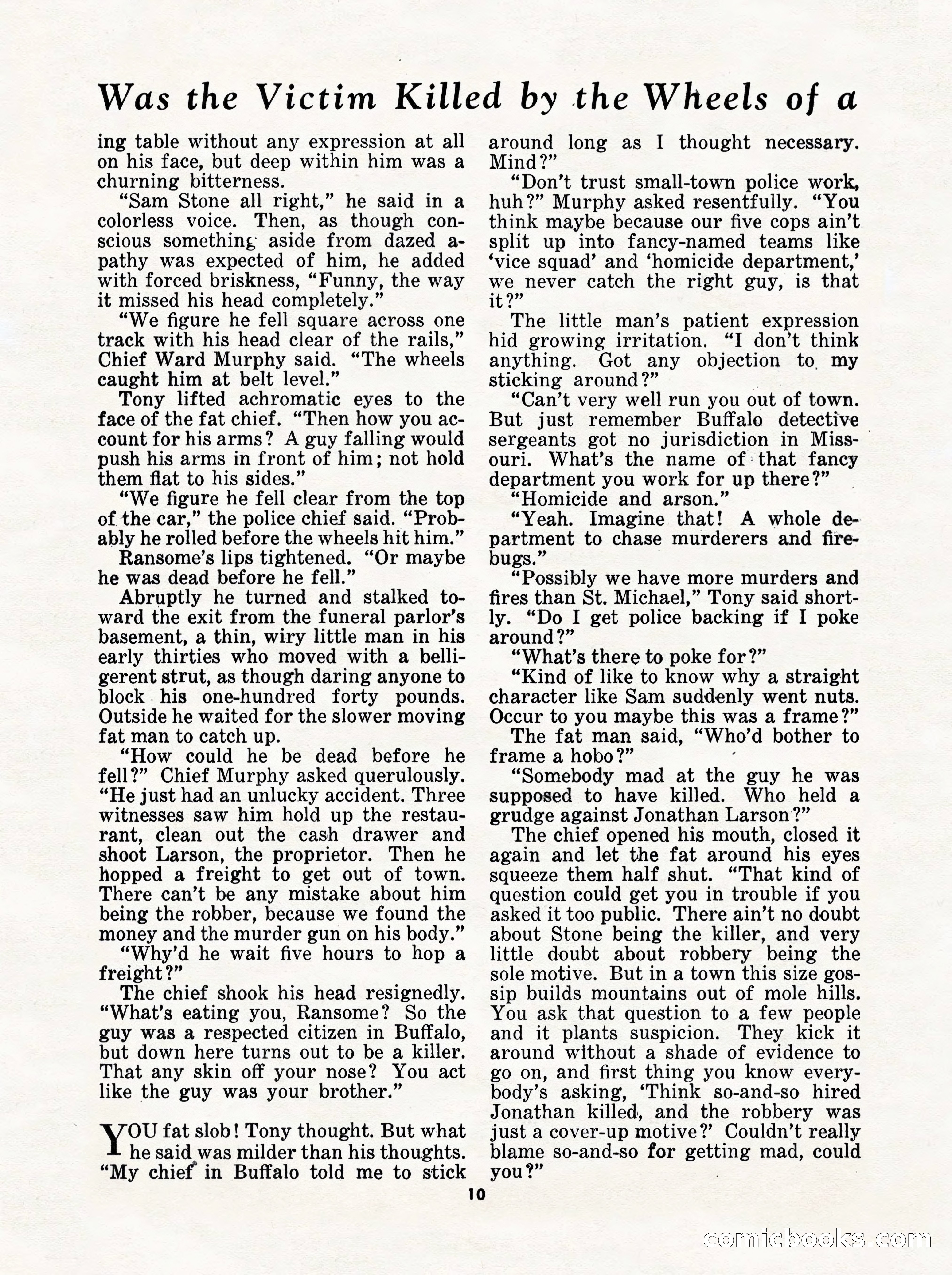 5 Detective Novels Magazine Cover — page 10 of 132