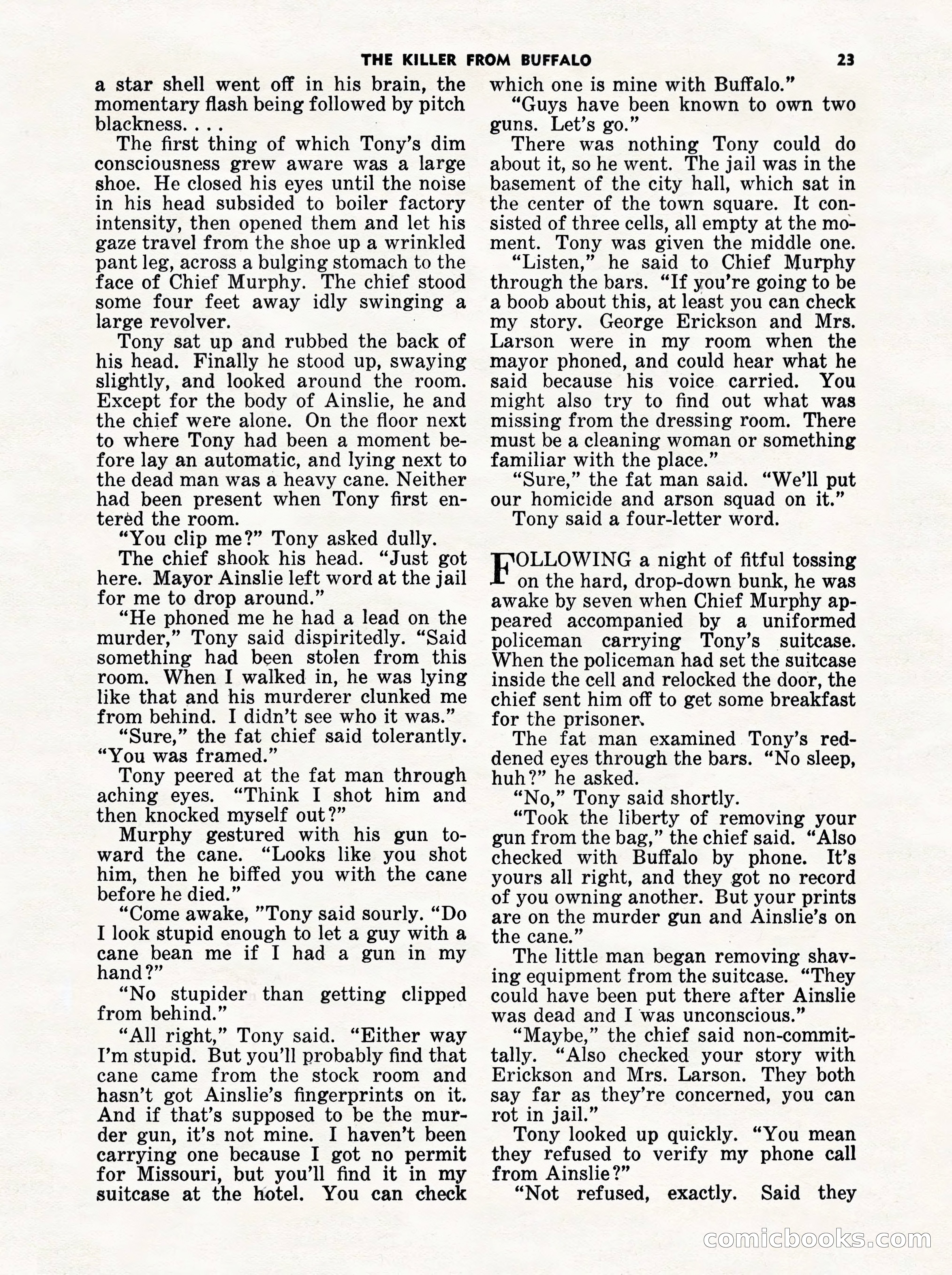 5 Detective Novels Magazine Cover — page 23 of 132