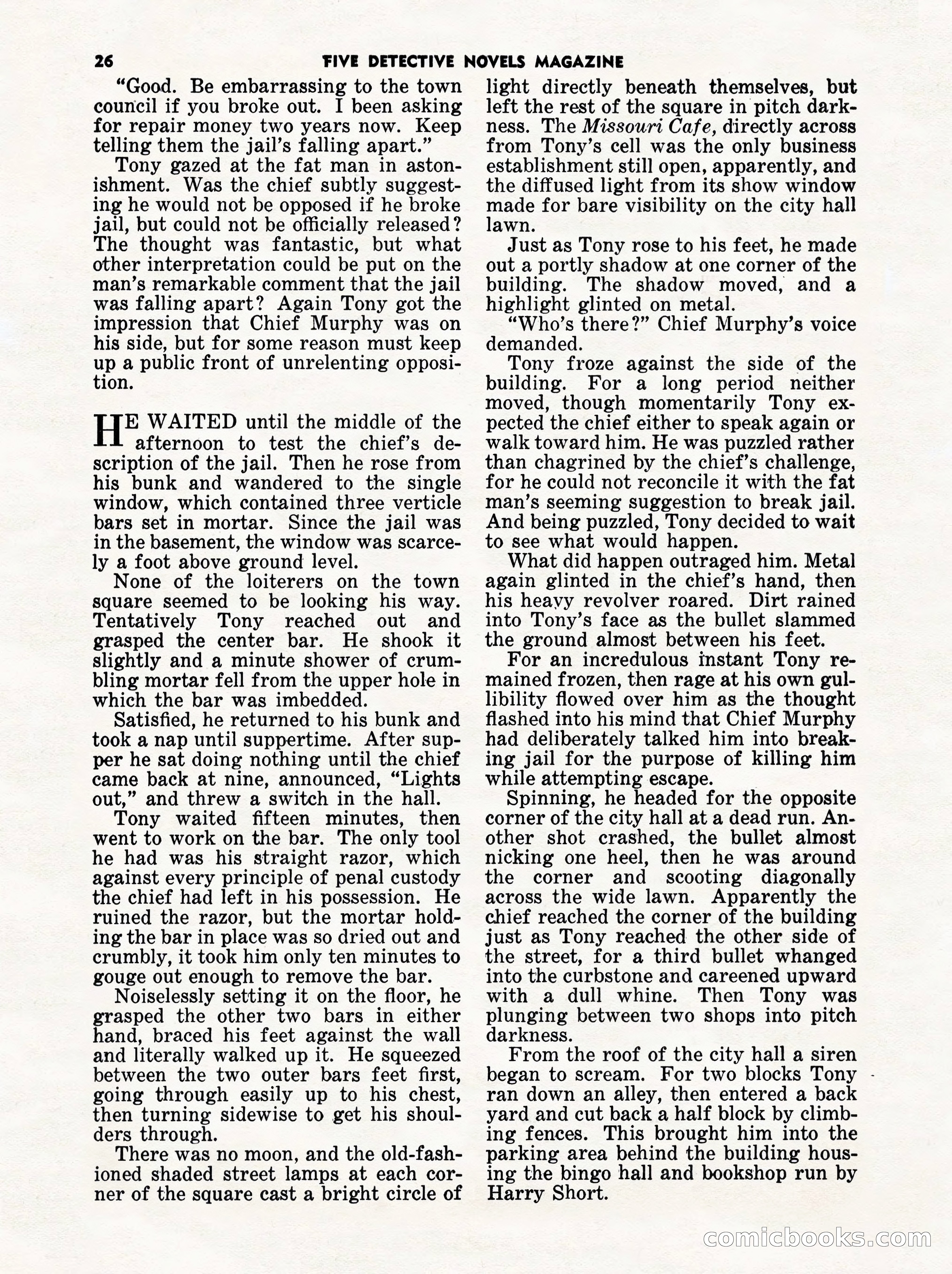 5 Detective Novels Magazine Cover — page 26 of 132