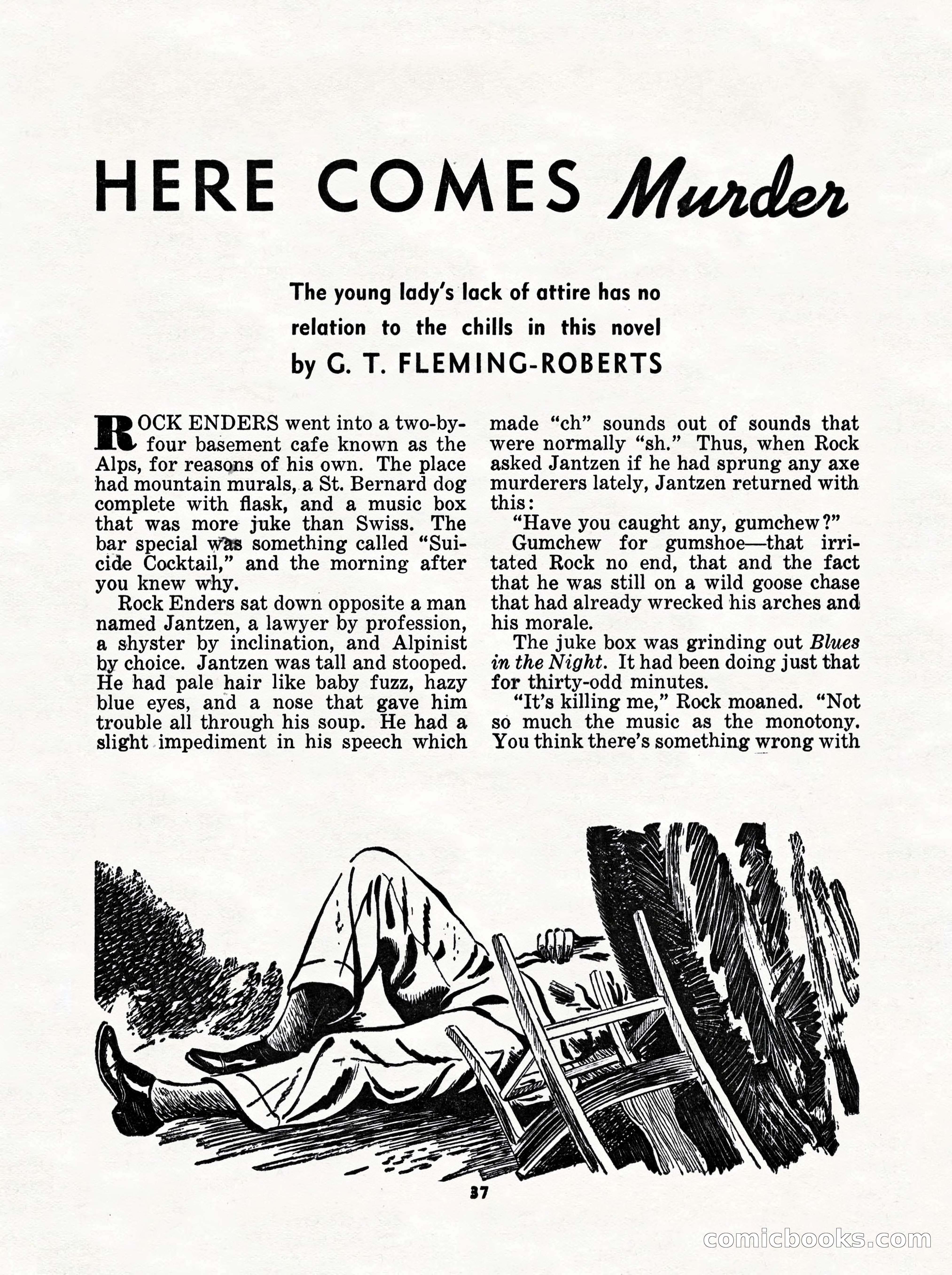 5 Detective Novels Magazine Cover — page 37 of 132