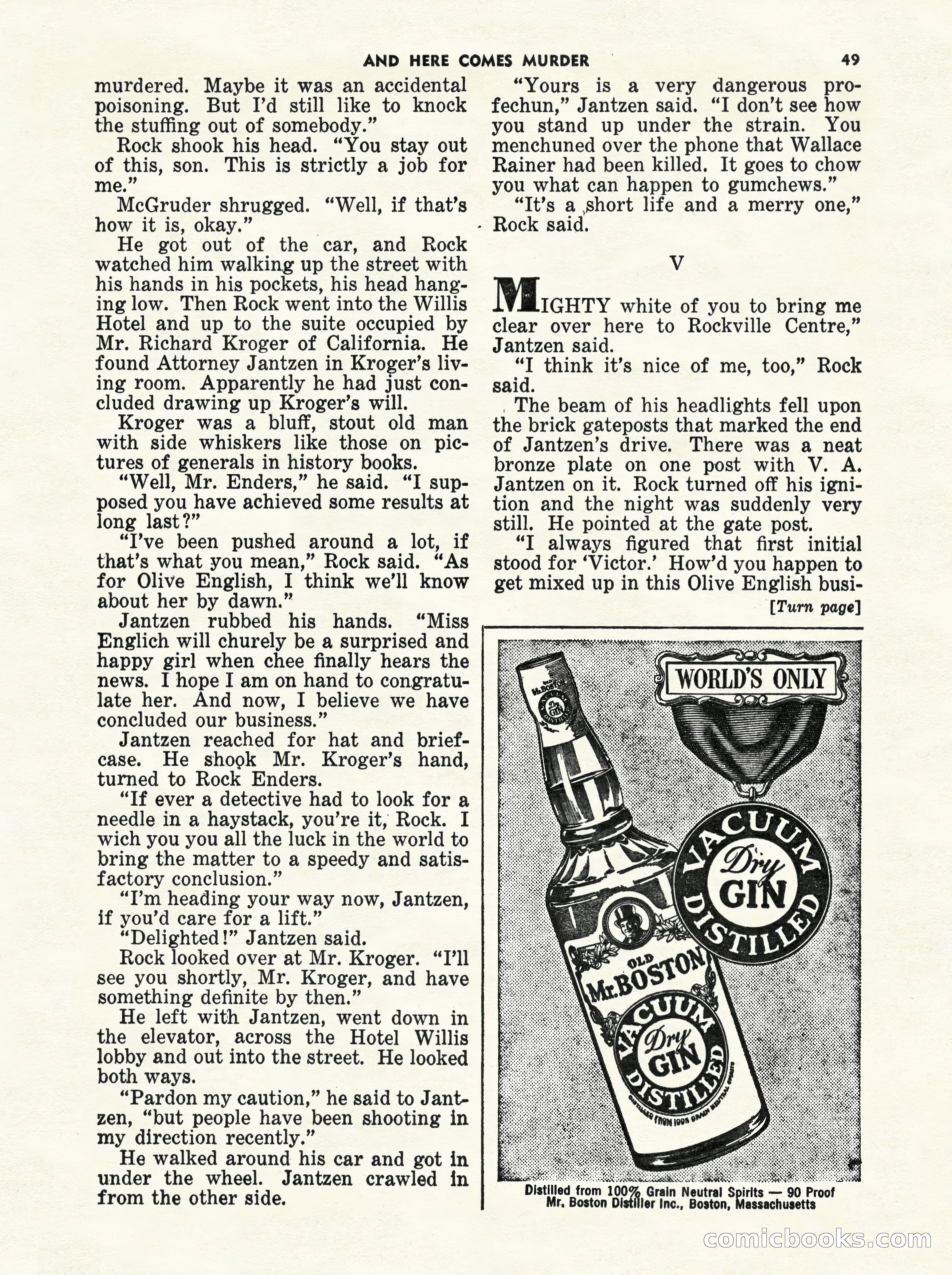 5 Detective Novels Magazine Cover — page 49 of 132