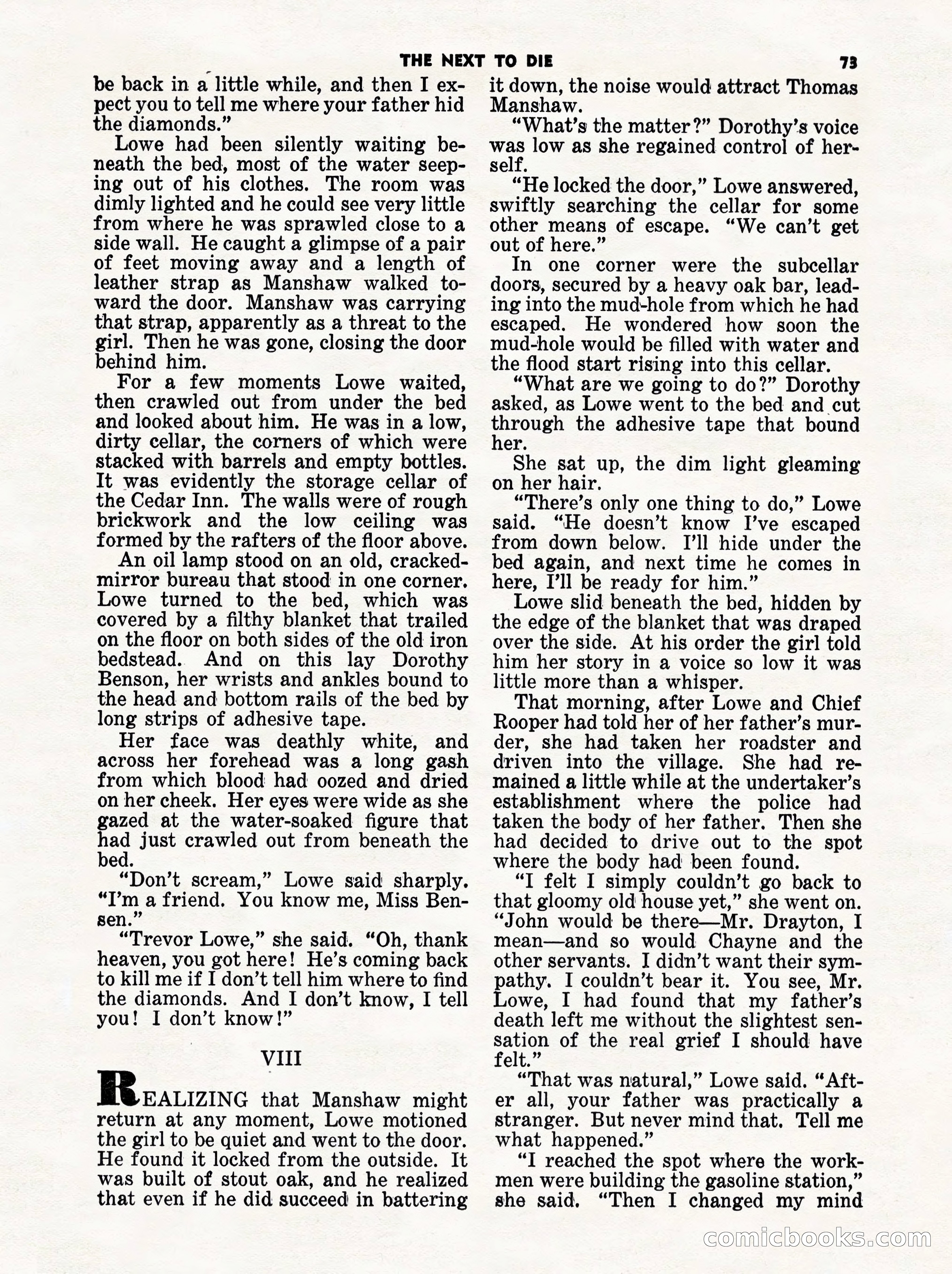 5 Detective Novels Magazine Cover — page 73 of 132
