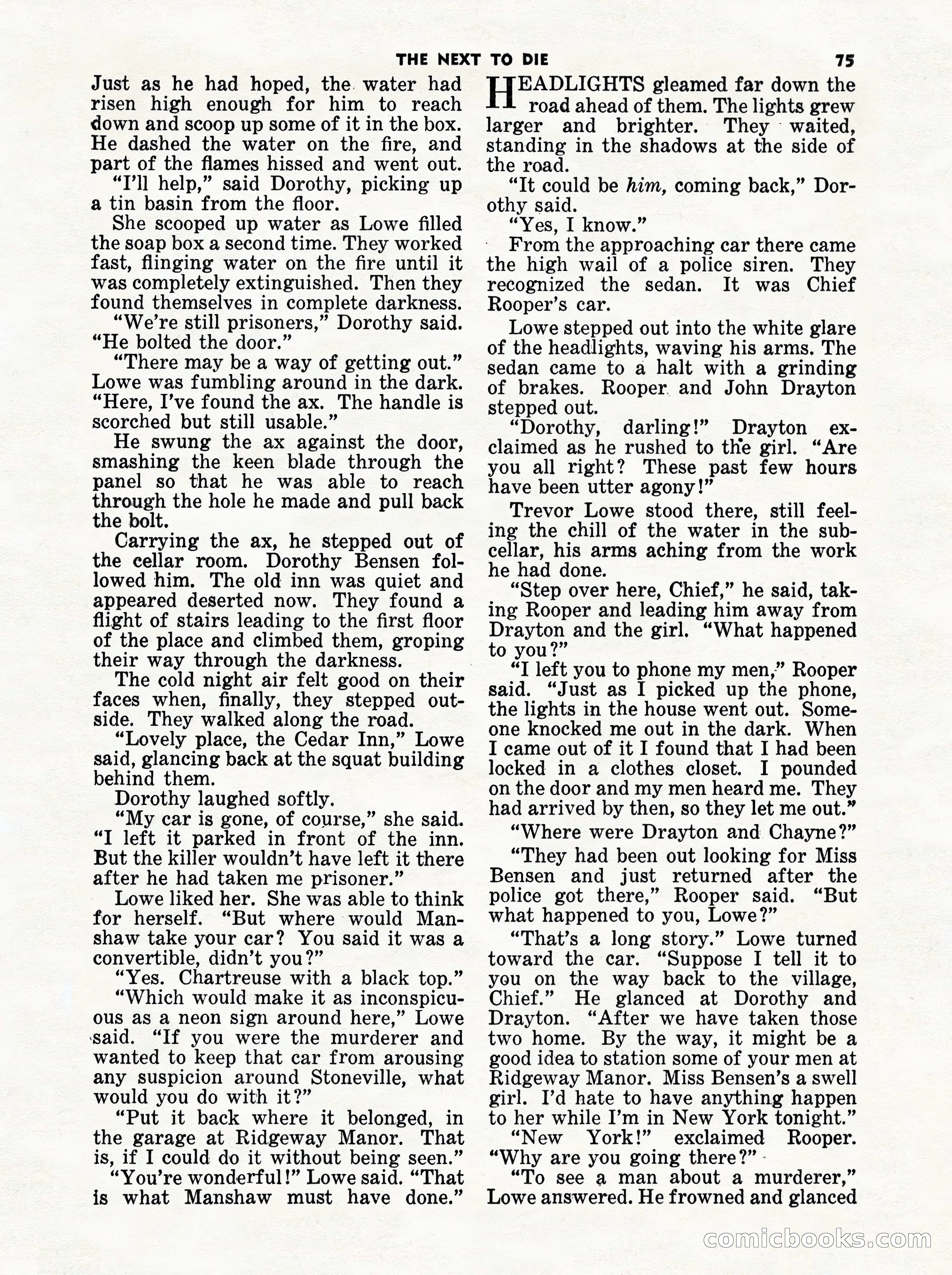 5 Detective Novels Magazine Cover — page 75 of 132