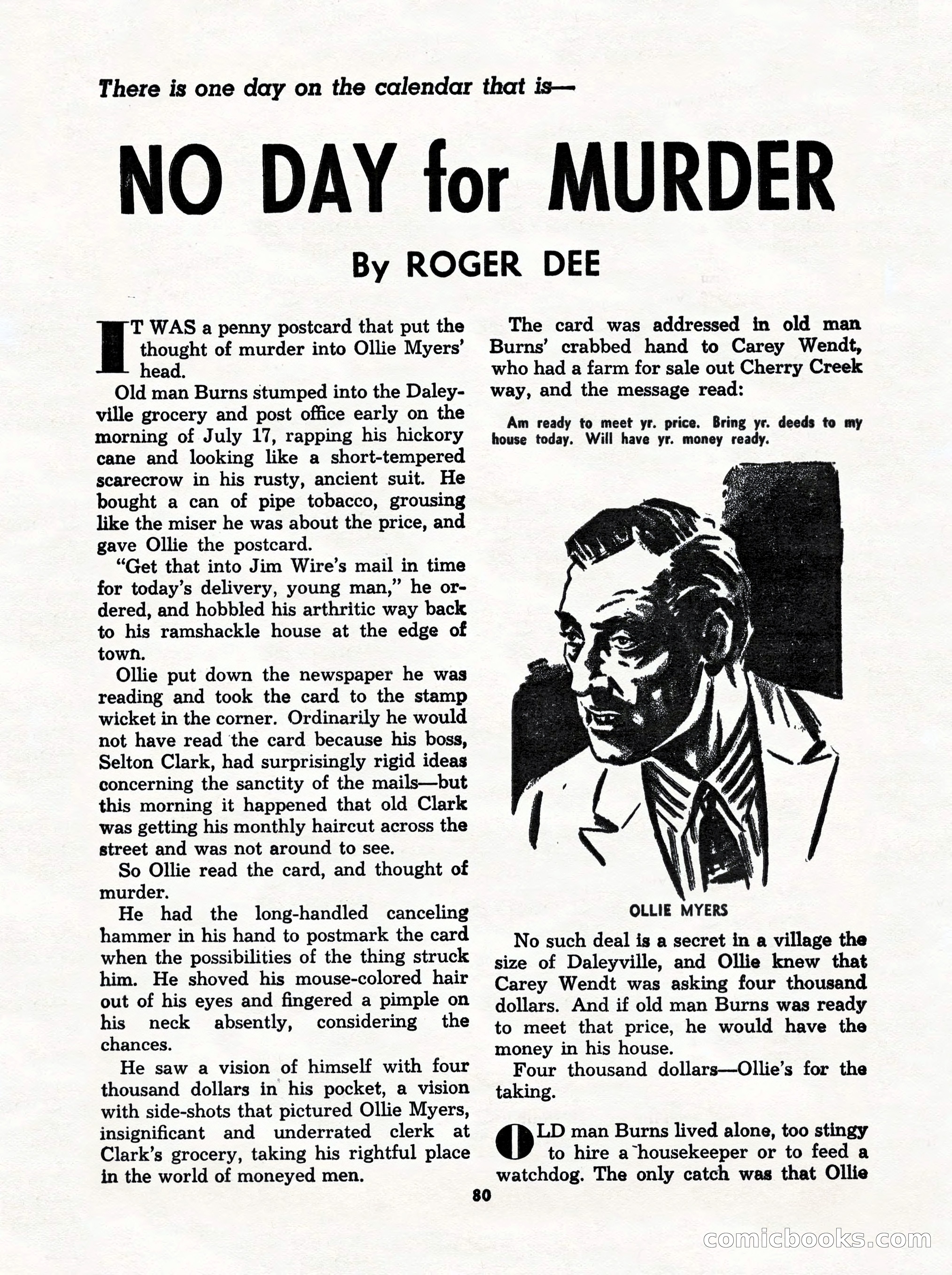 5 Detective Novels Magazine Cover — page 80 of 132