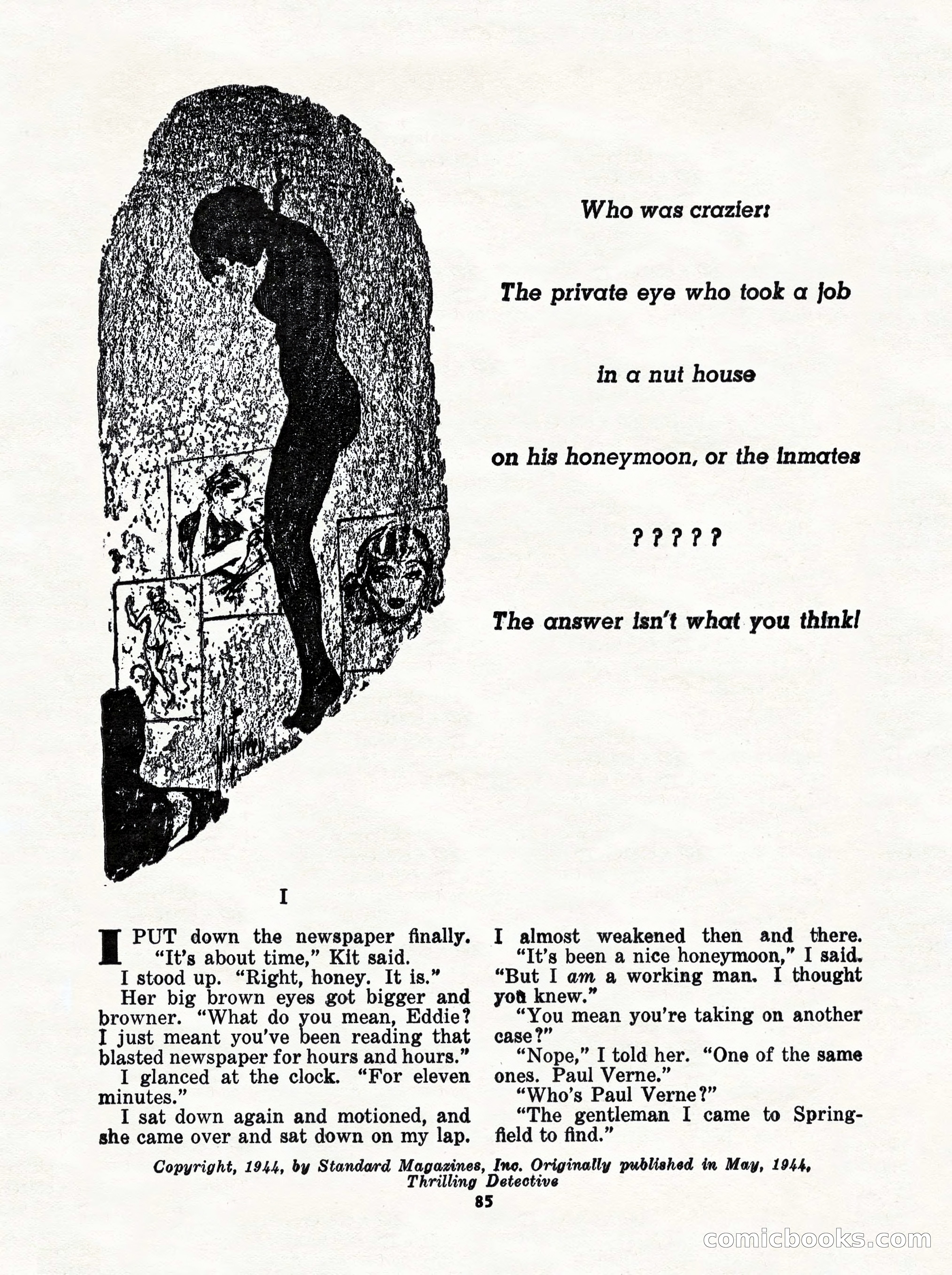 5 Detective Novels Magazine Cover — page 85 of 132