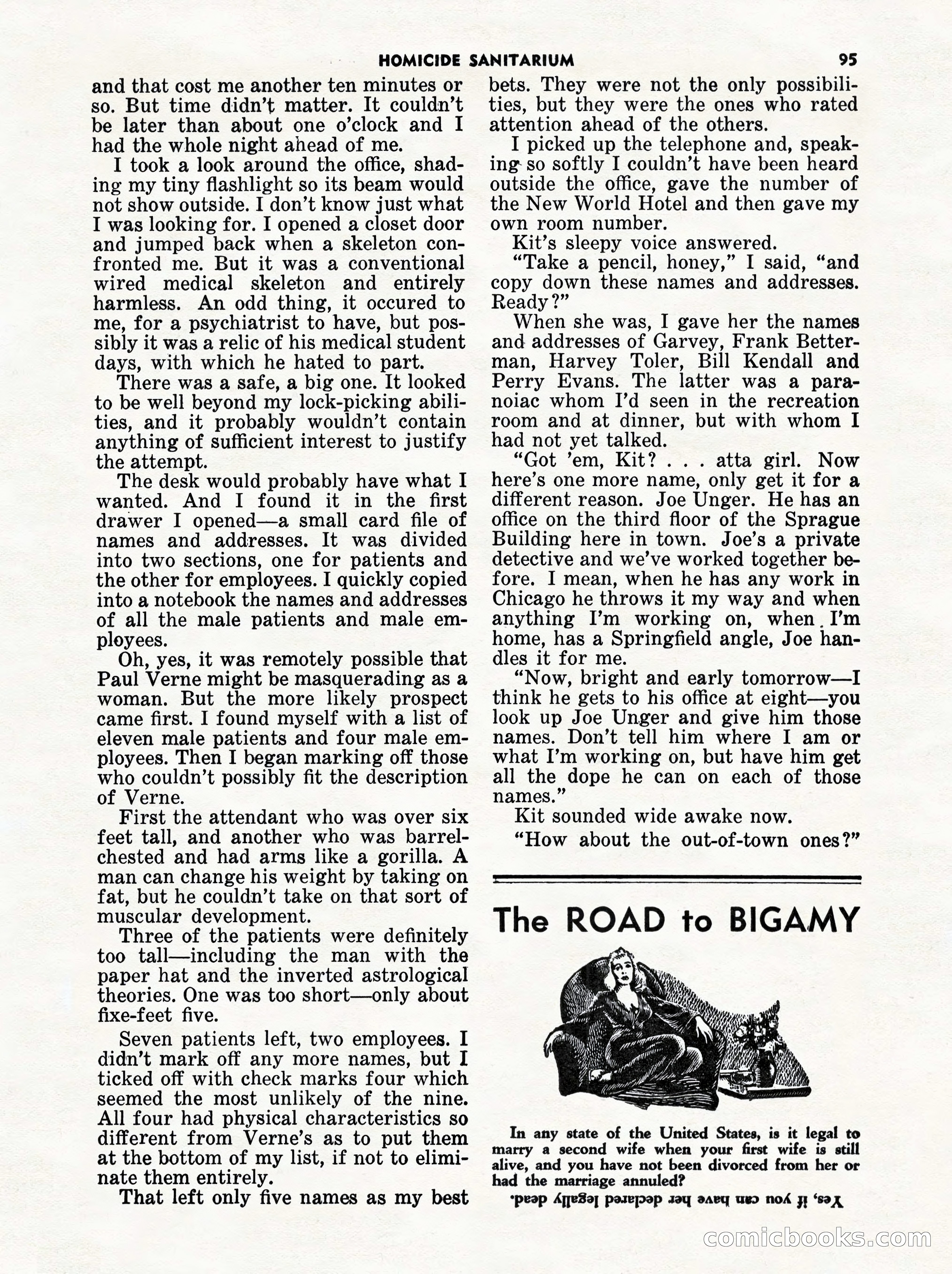 5 Detective Novels Magazine Cover — page 95 of 132