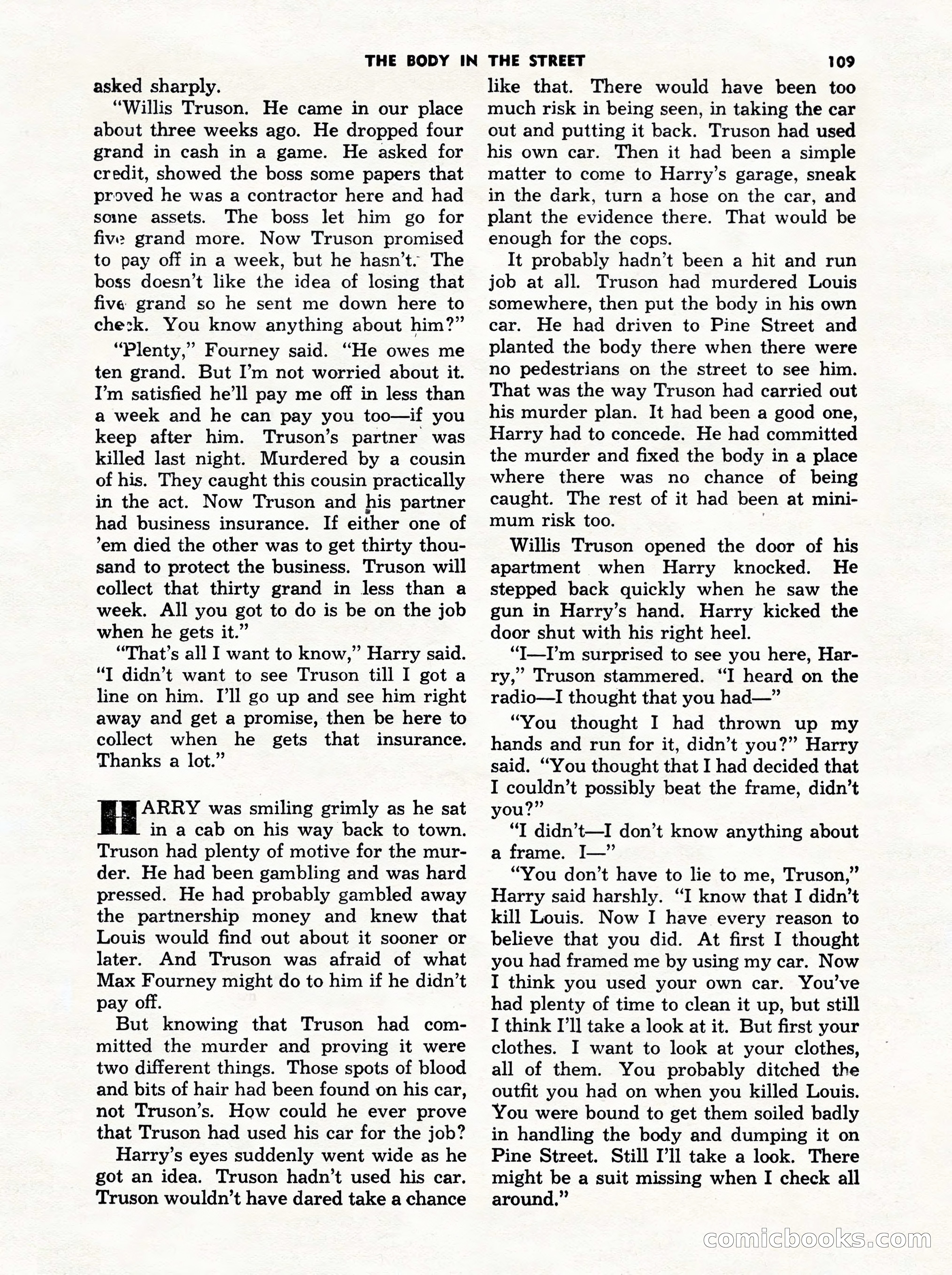 5 Detective Novels Magazine Cover — page 109 of 132