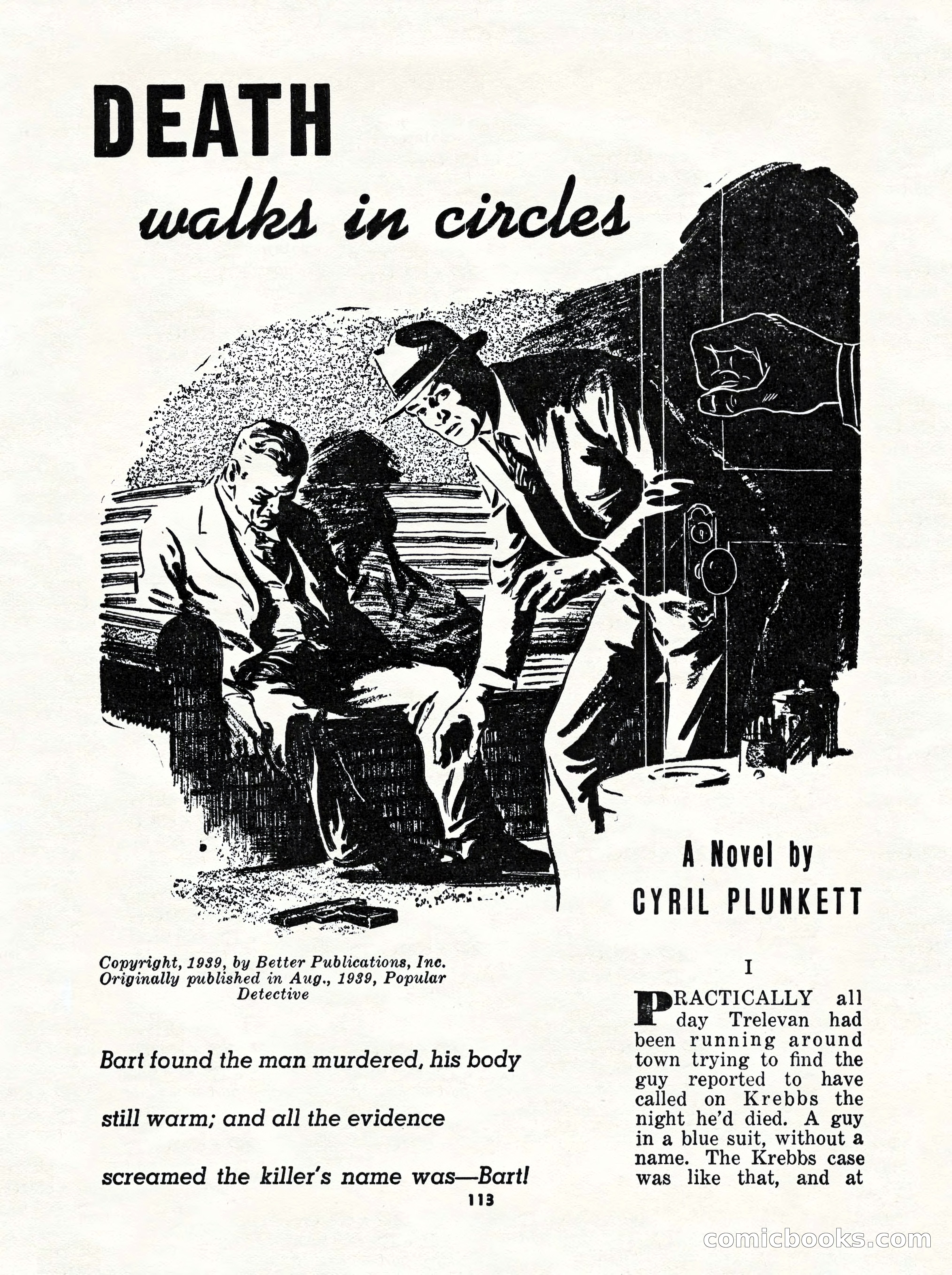 5 Detective Novels Magazine Cover — page 113 of 132