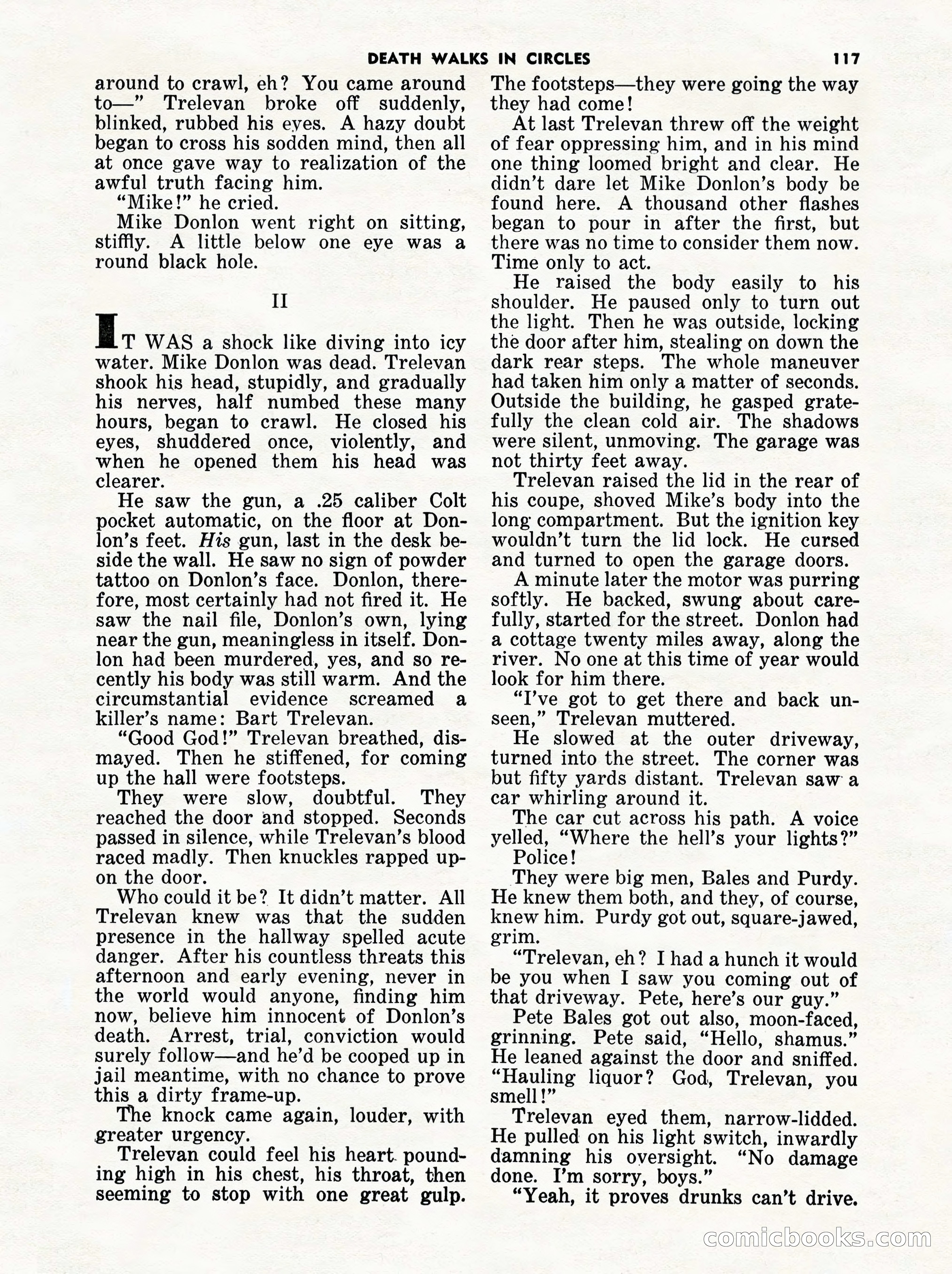 5 Detective Novels Magazine Cover — page 117 of 132
