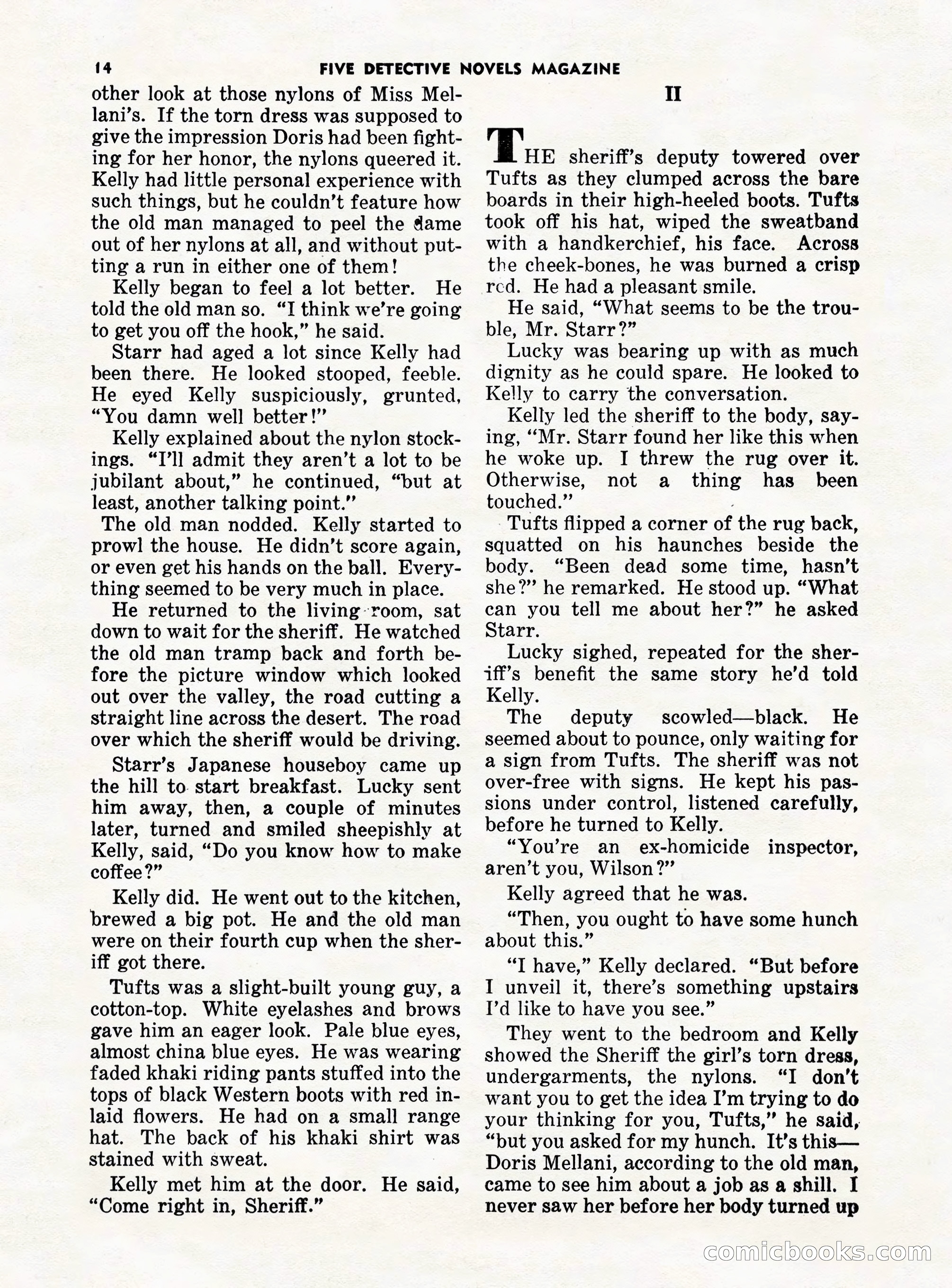 5 Detective Novels Magazine — page 14 of 132