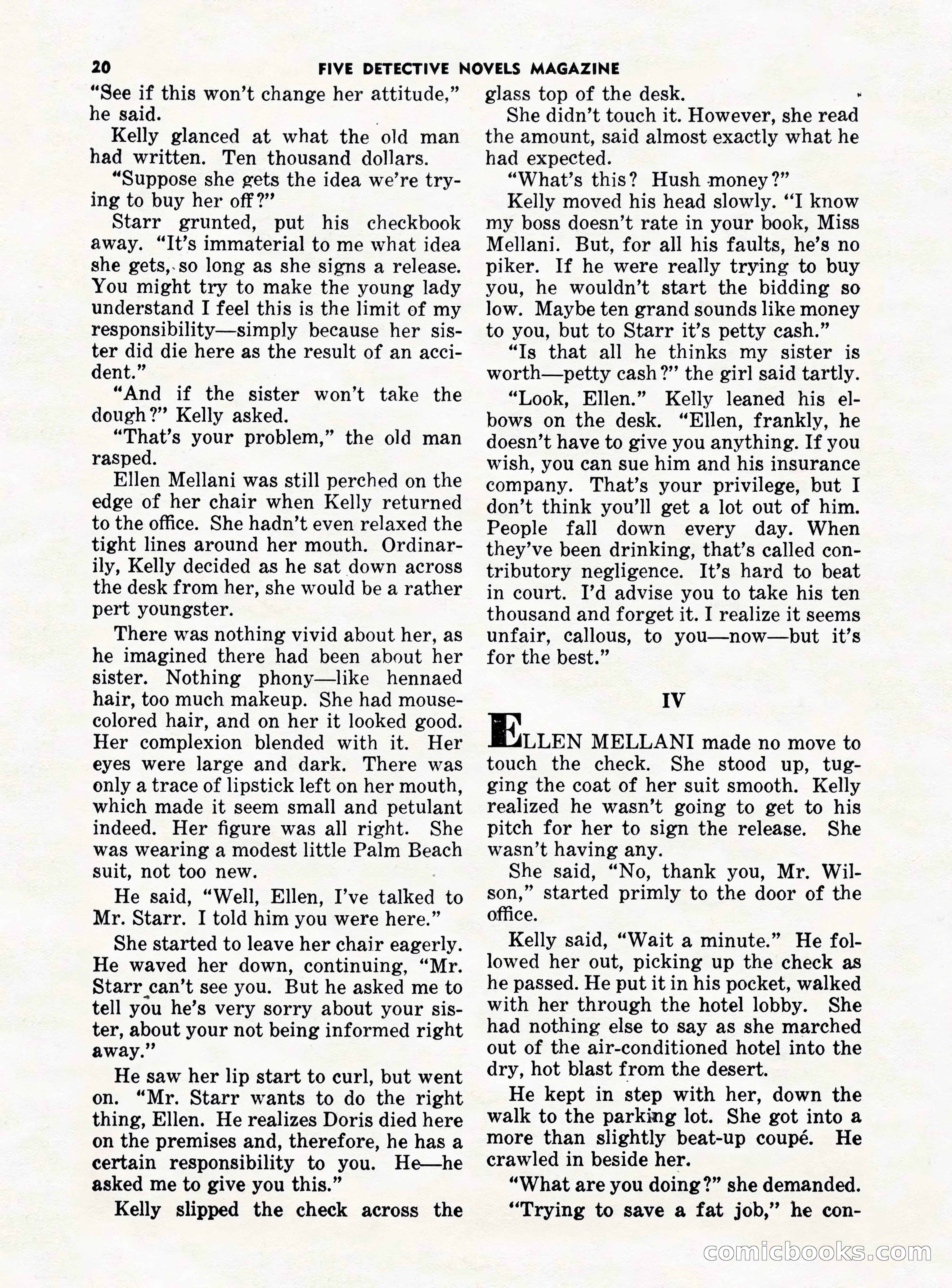 5 Detective Novels Magazine — page 20 of 132