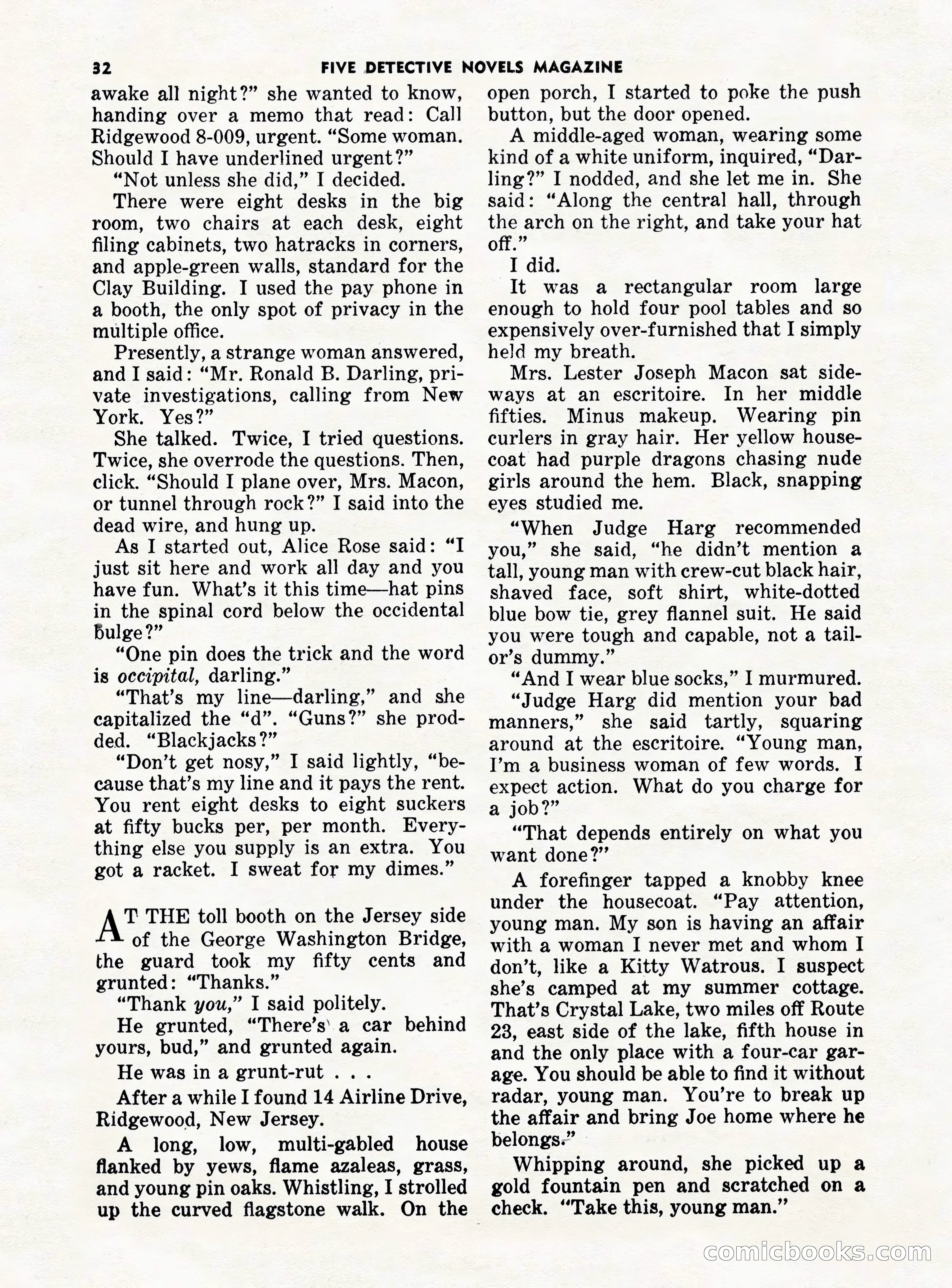 5 Detective Novels Magazine — page 32 of 132