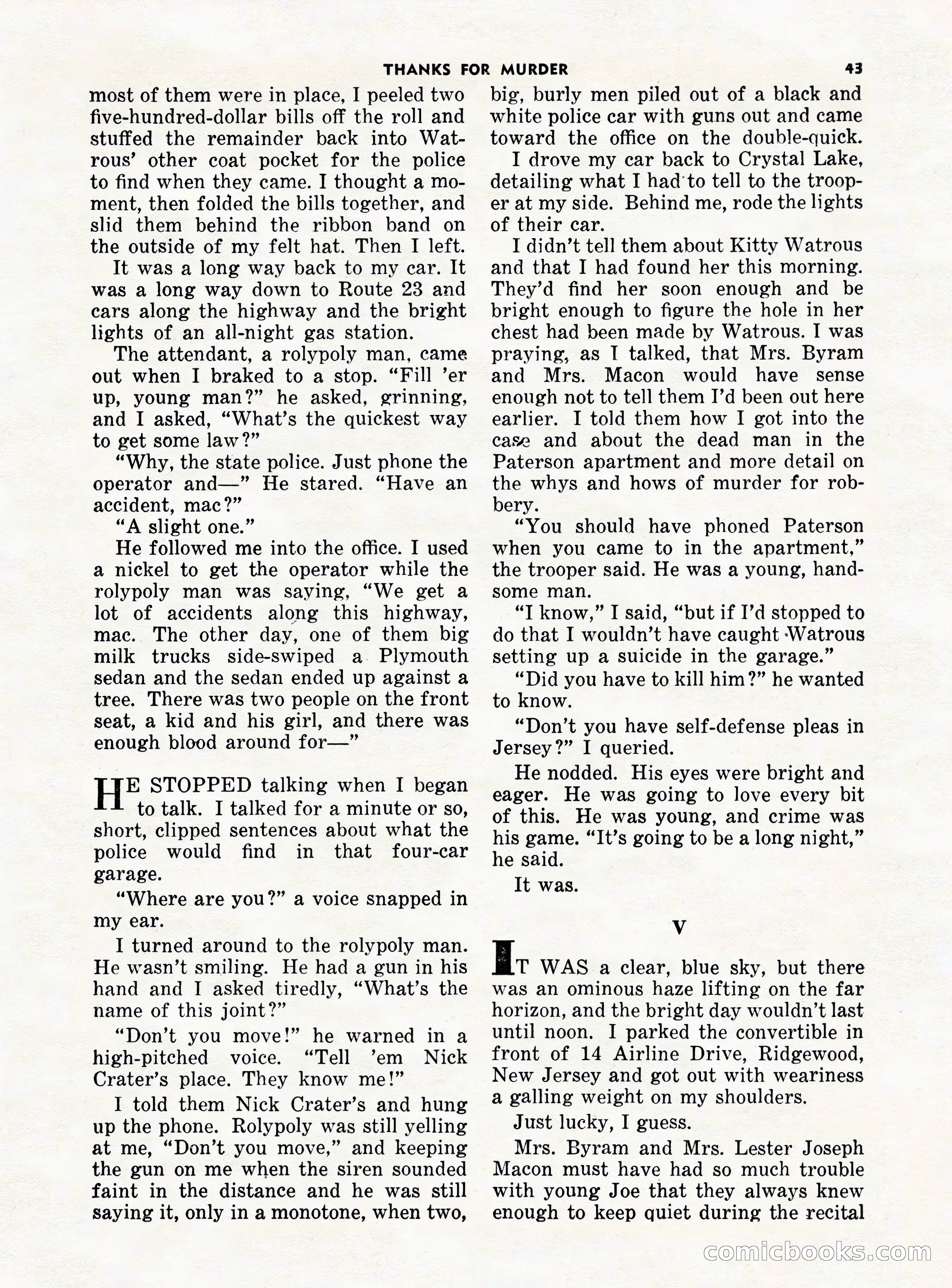 5 Detective Novels Magazine — page 43 of 132