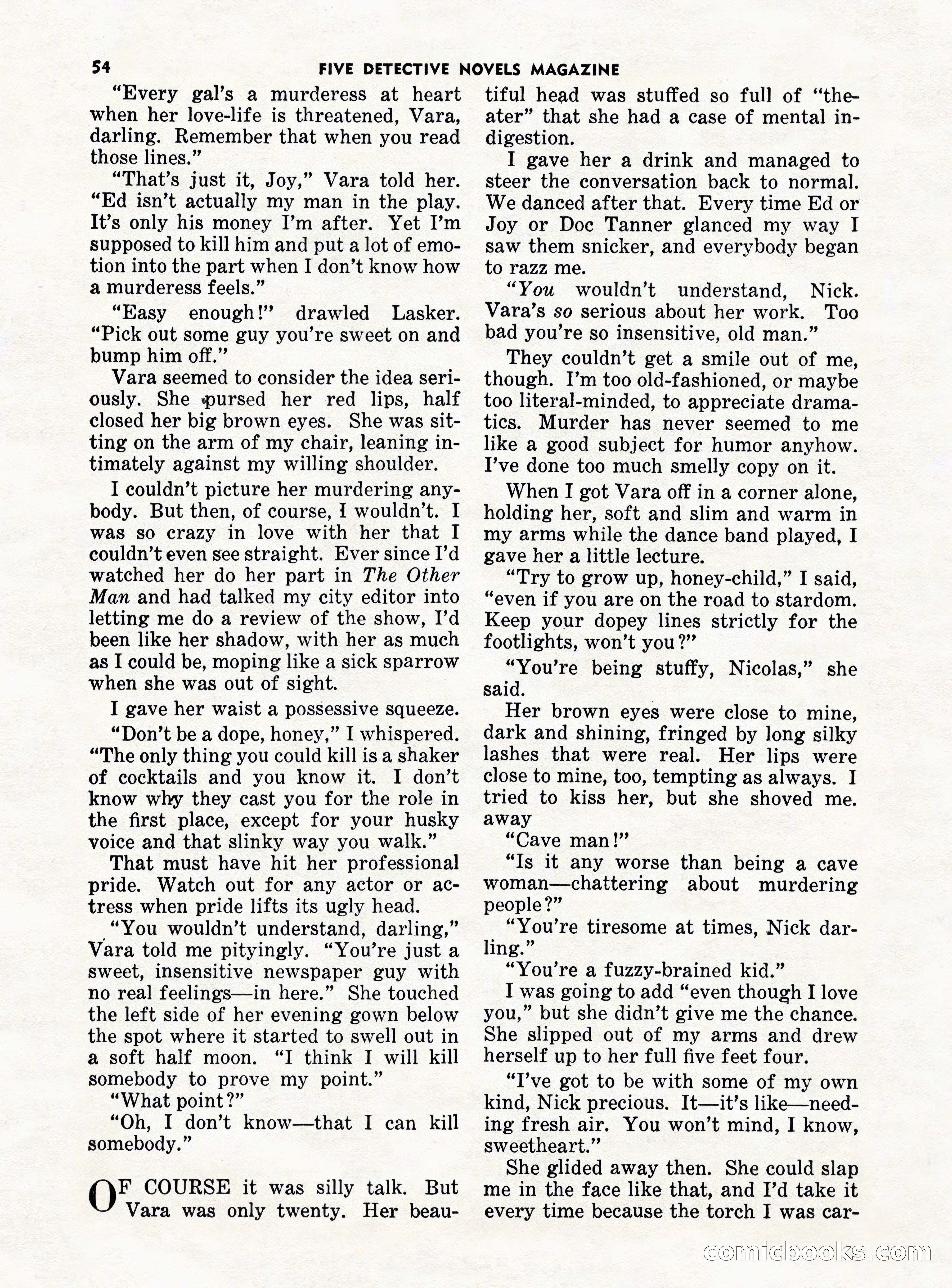5 Detective Novels Magazine — page 54 of 132