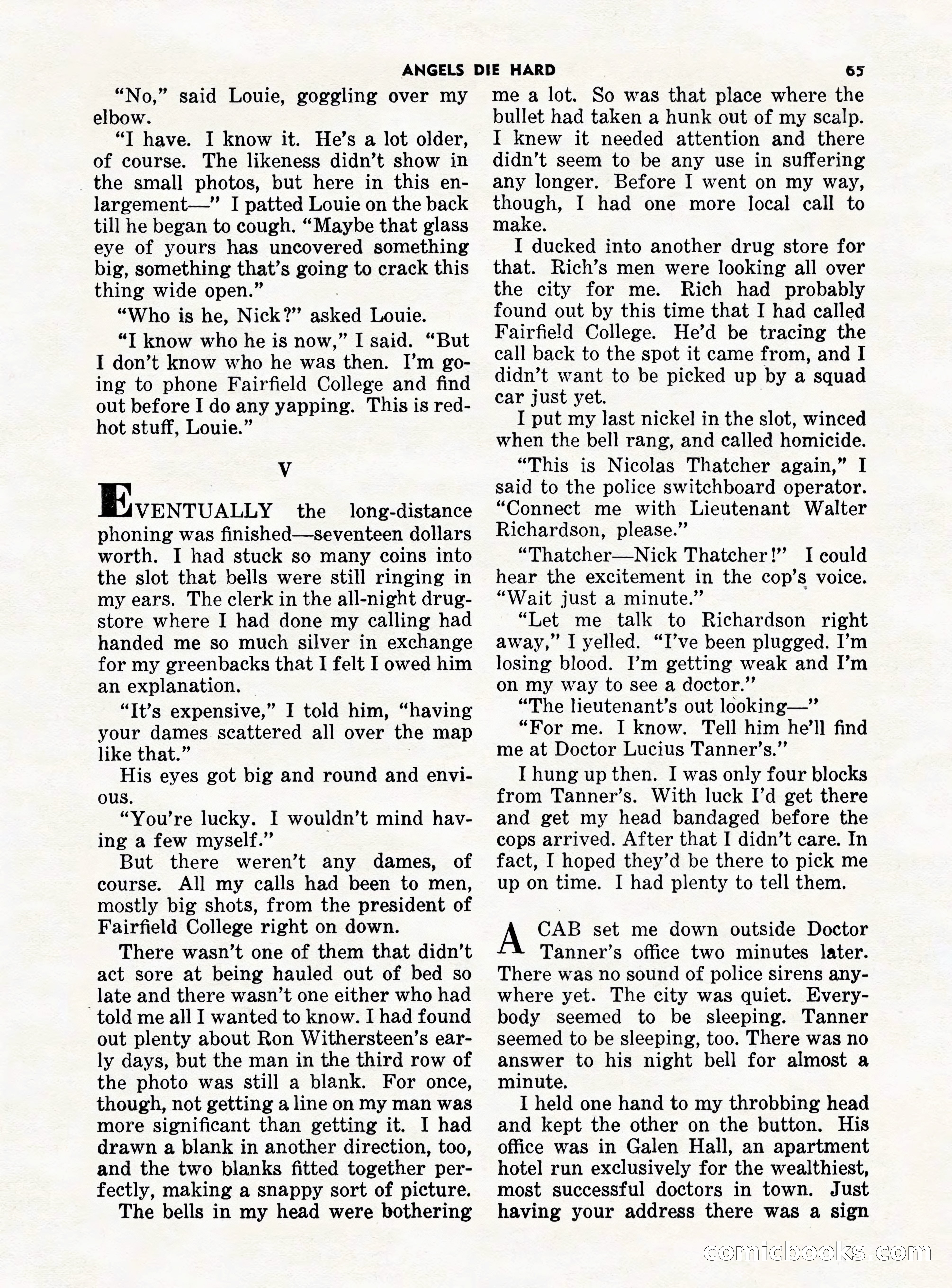5 Detective Novels Magazine — page 65 of 132