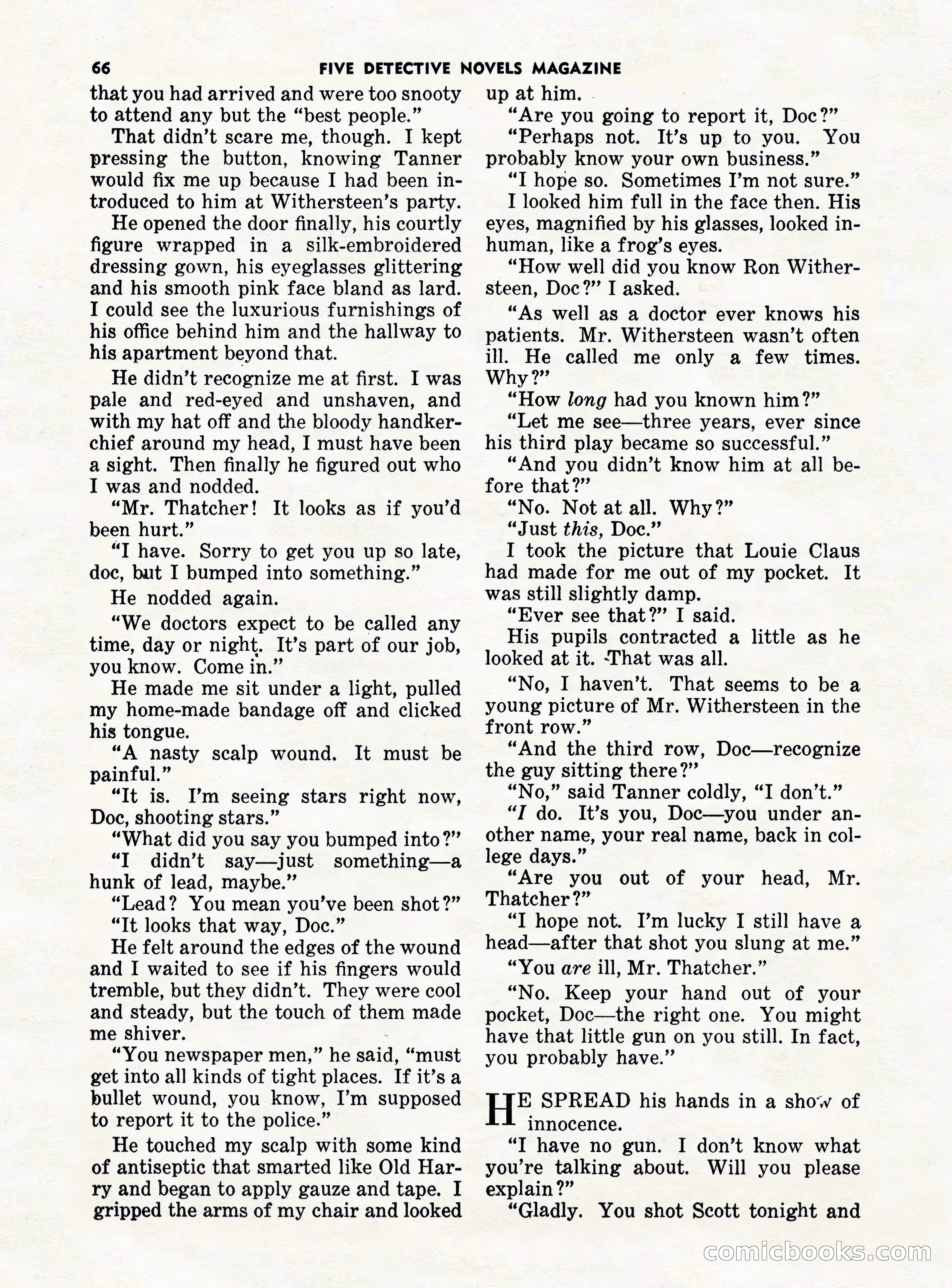 5 Detective Novels Magazine — page 66 of 132