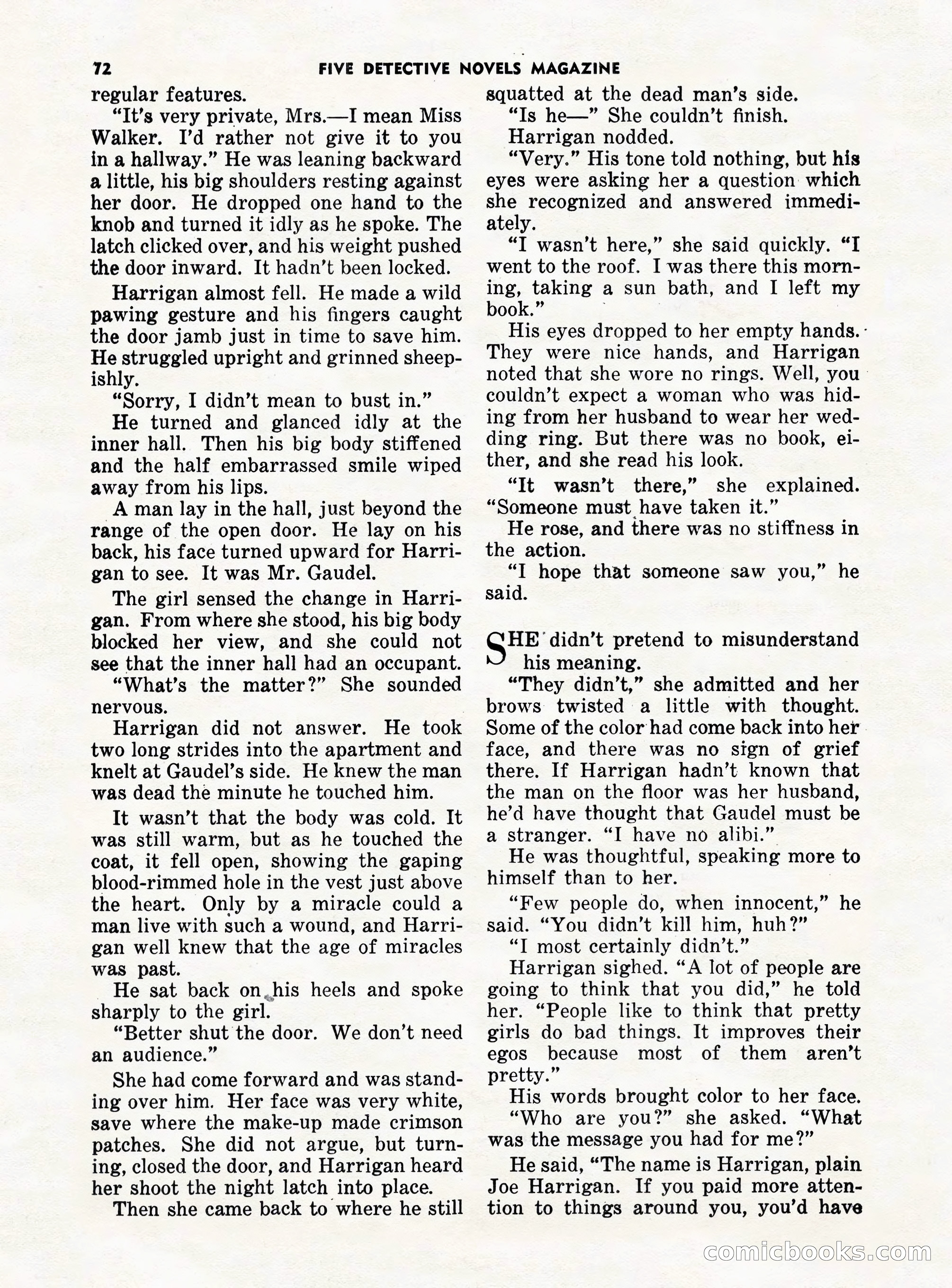 5 Detective Novels Magazine — page 72 of 132