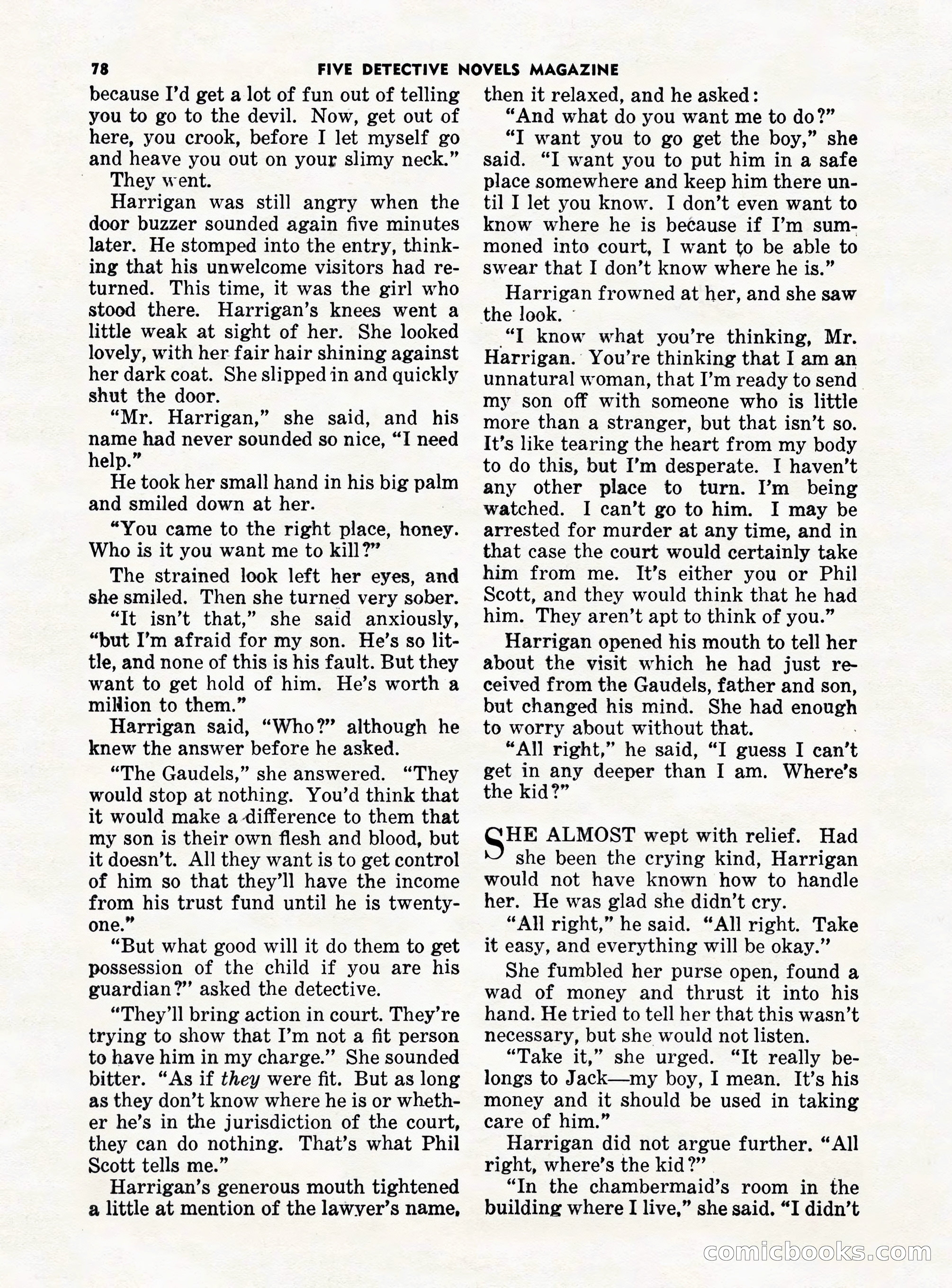 5 Detective Novels Magazine — page 78 of 132